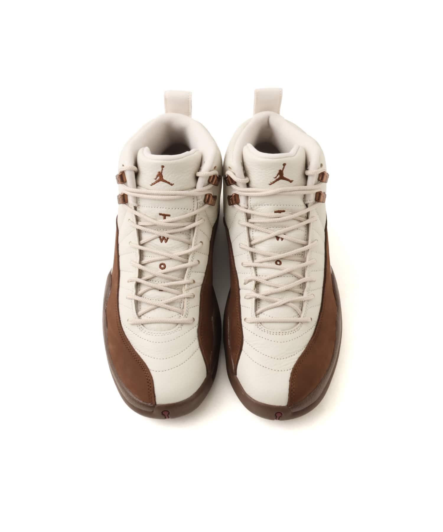 JORDAN BRAND AIR JORDAN 12 RETRO LT OREWOOD BRN/CACAO WOW-CACAO WOW-TEAM REDの画像