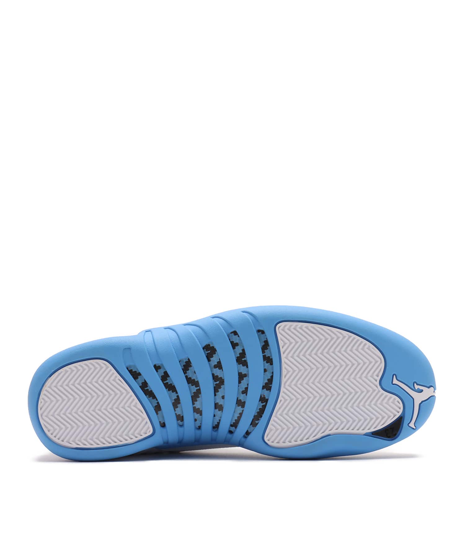 JORDAN BRAND AIR JORDAN 12 RETRO WHITE/UNIVERSITY BLUE-METALLIC SILVERの画像