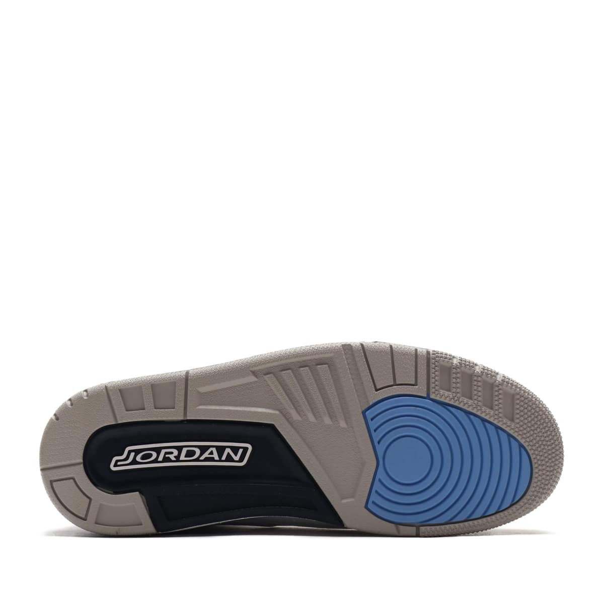 JORDAN BRAND AIR JORDAN 3 RETRO WHITE/VALOR BLUE-TECH GREY