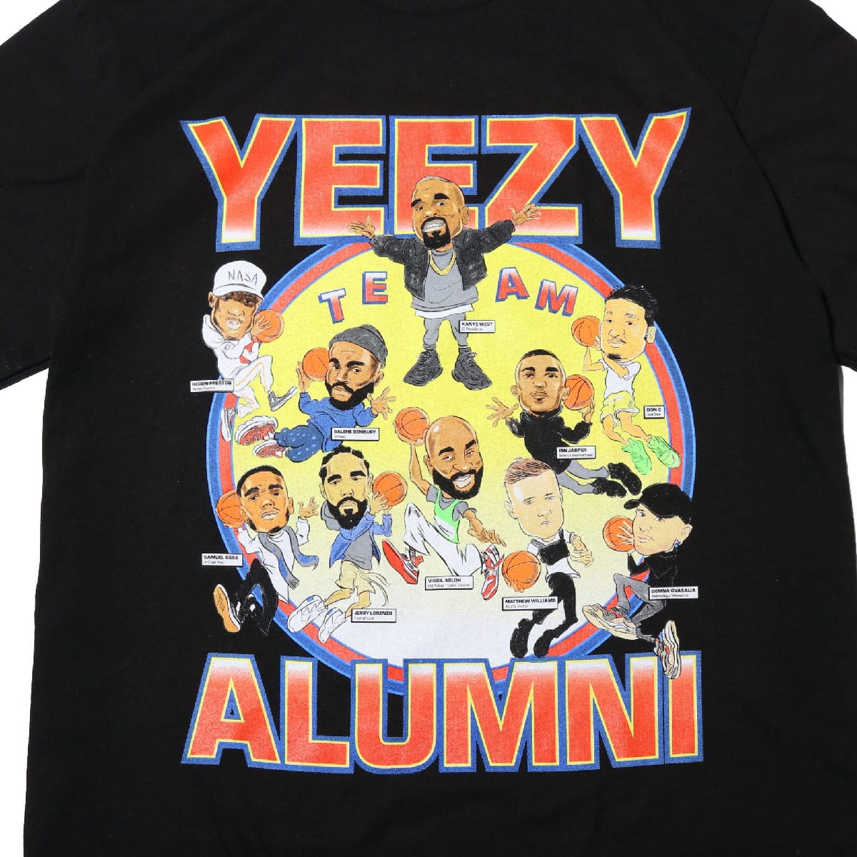 CHAINATOWN MARKET ALUMNI TEE BLACK 19FW-Iの画像