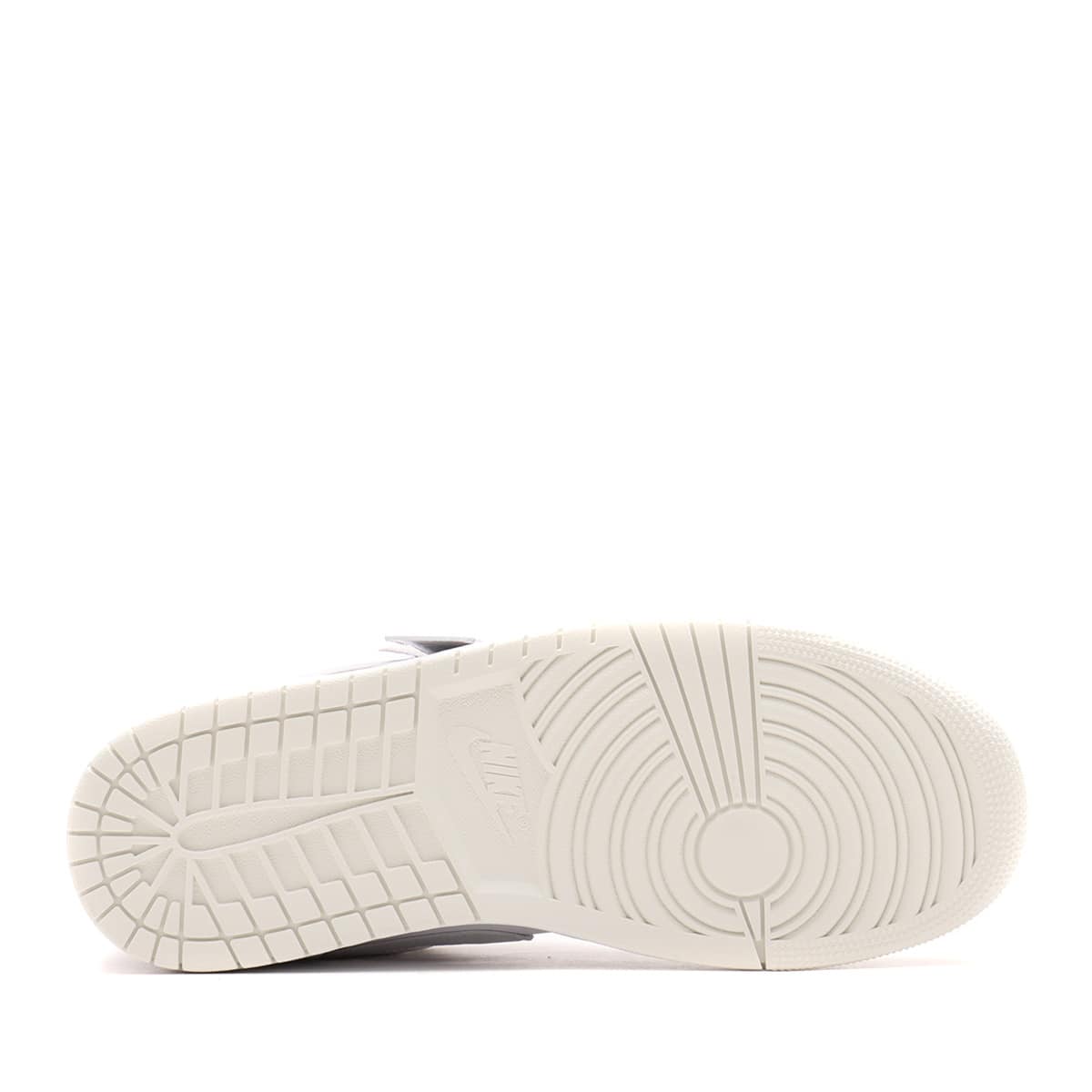JORDAN BRAND AIR JORDAN 1 LOW WHITE/SKY GREY-FOOTBALL GREY の画像