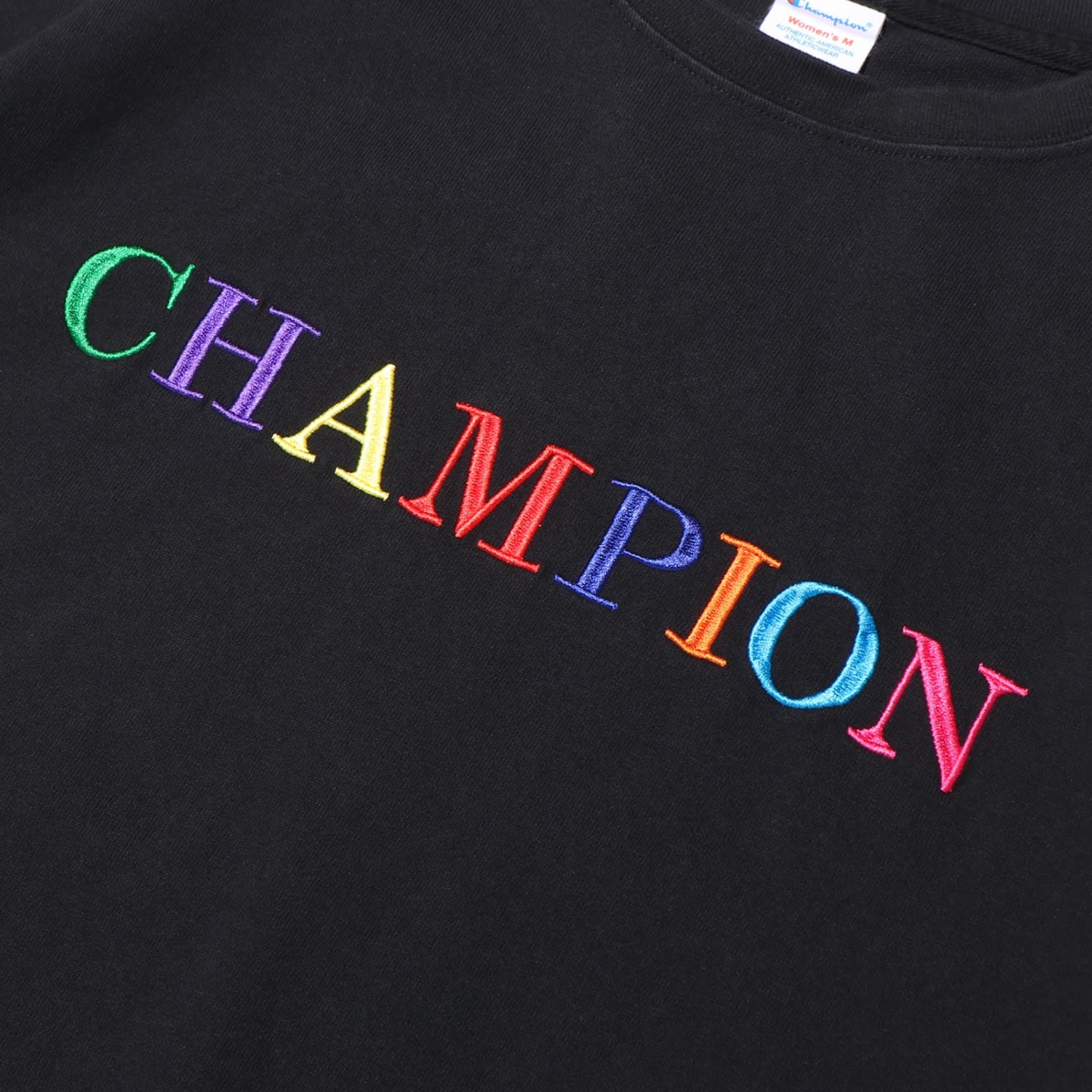 Champion BIG T-SHIRT BLACK 20SS-Iの画像