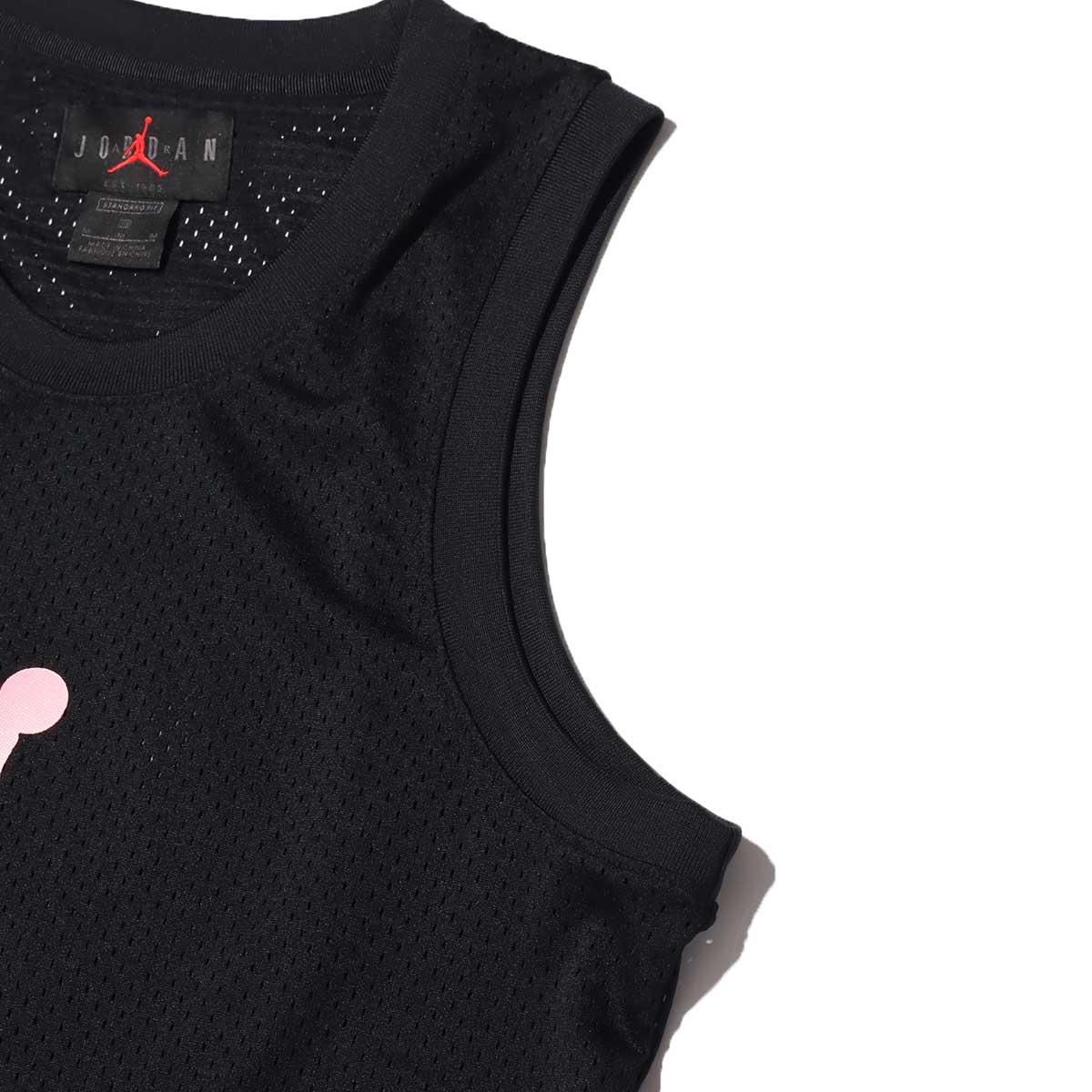 JORDAN BRAND AS M J SPRT DNA HBR JERSEY BLACK/BLACK 21SU-Iの画像