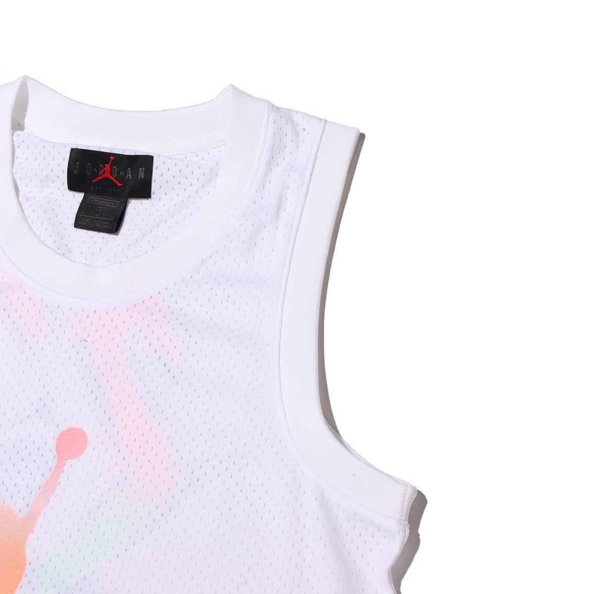 JORDAN BRAND AS M J SPRT DNA HBR JERSEY WHITE/BLACK 21SU-Iの画像