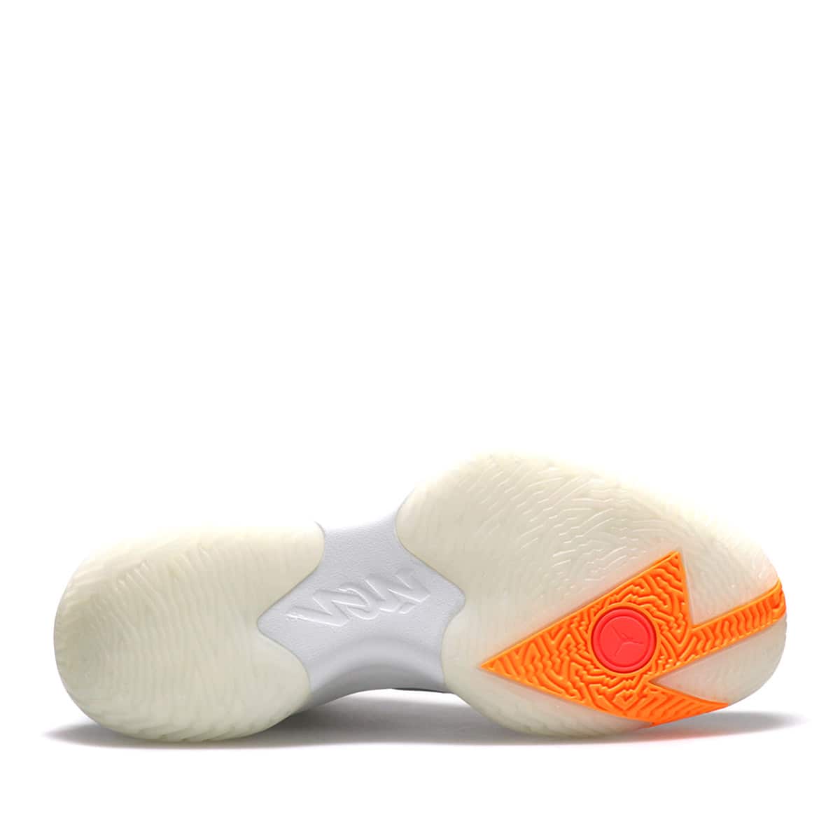 JORDAN BRAND JORDAN ZION 1 PF LT SMOKE GREY/TOTAL ORANGE-SMOKE GREY 21FA-Iの画像