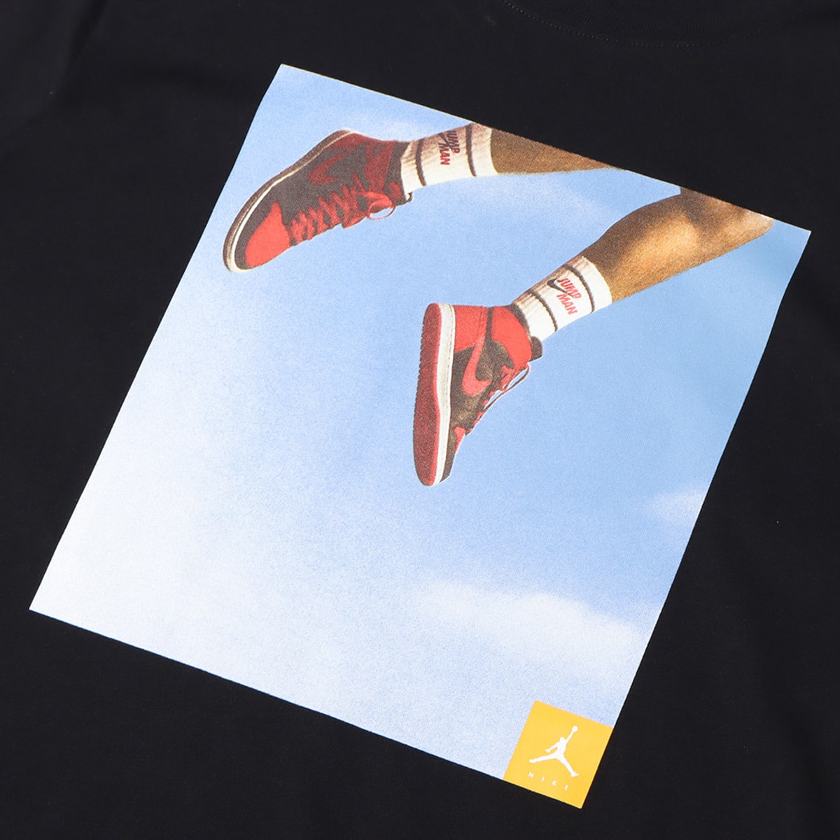JORDAN BRAND AS M J JMPMN PHOTO SS CREW BLACK 21FA-Iの画像