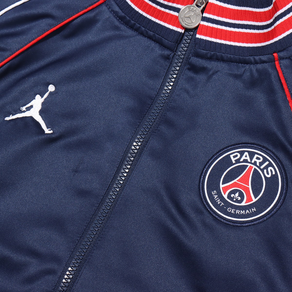 JORDAN BRAND AS M J PSG CLUB ANTHEM JACKET MIDNIGHT NAVY/WHITE 21SU-I