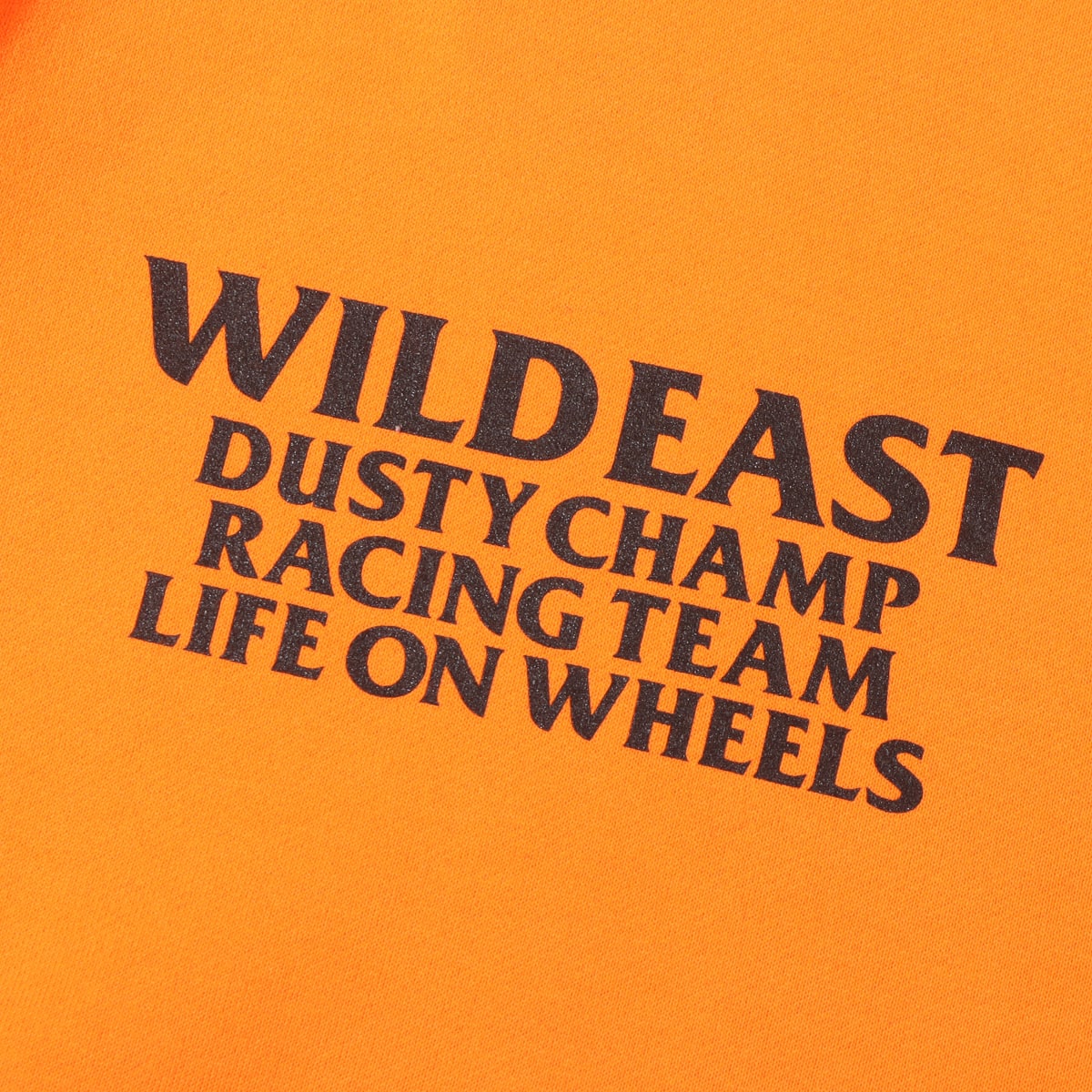 Dusty Champ HELMET HOODED SWEATSHIRT ORANGE 22SP-Iの画像
