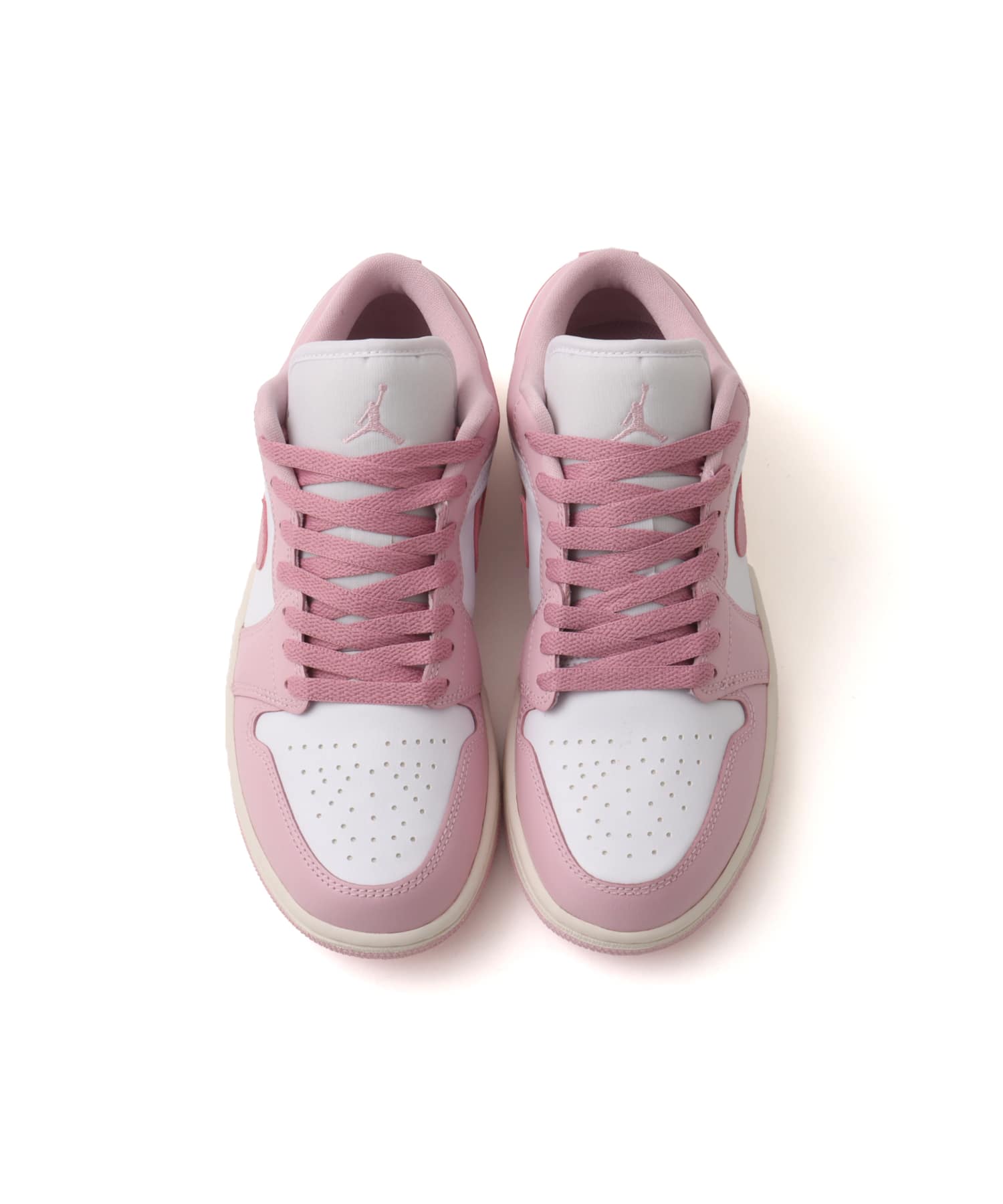 JORDAN BRAND AIR JORDAN 1 LOW ICED CARMINE/WHITE-ELEMENTAL PINK-SAILの画像