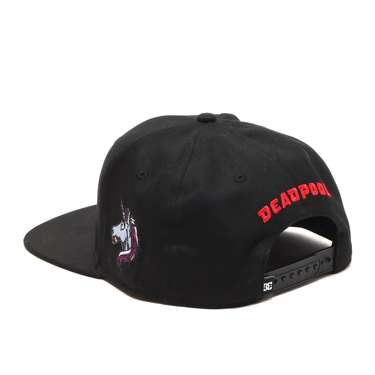 DC SHOES DP MARVEL SNAPBACK Black 22FW-Iの画像
