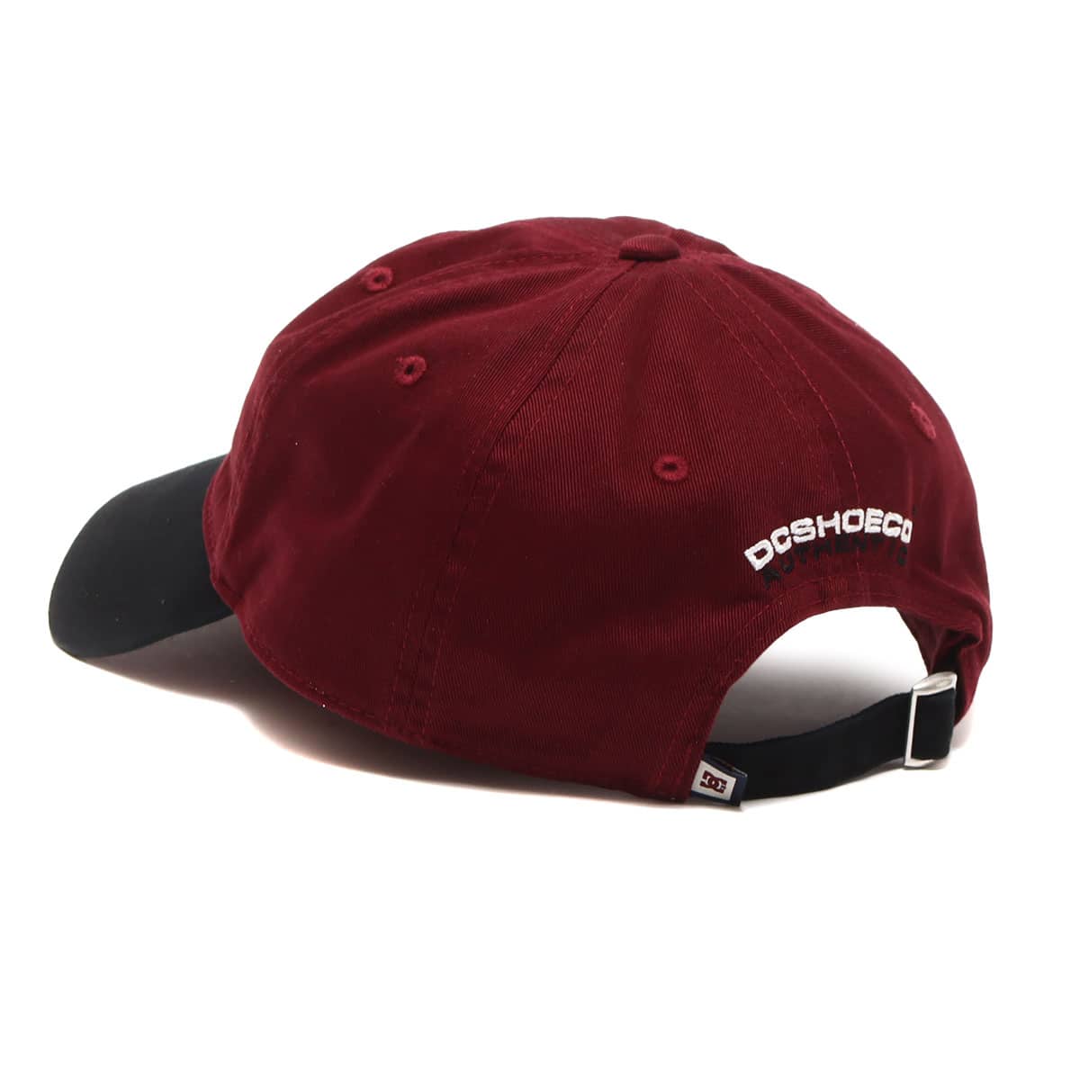DC SHOES 23 CIRCLE PATCH STRAPBACK BURGUNDY 23SS-Iの画像