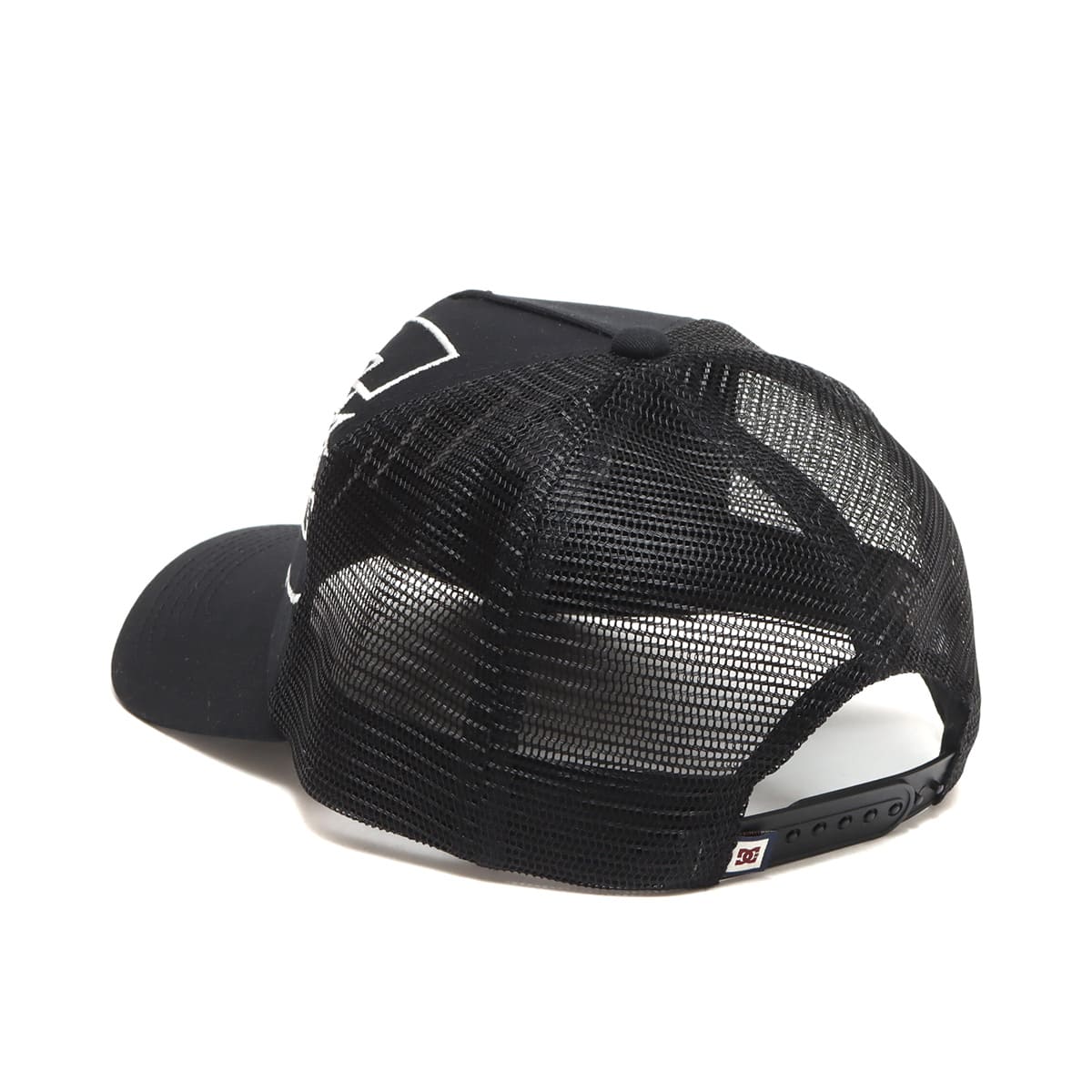 DC SHOES 23 DOUBLEUP MESH SNAPBACK BLACK x WHITE 23SS-Iの画像