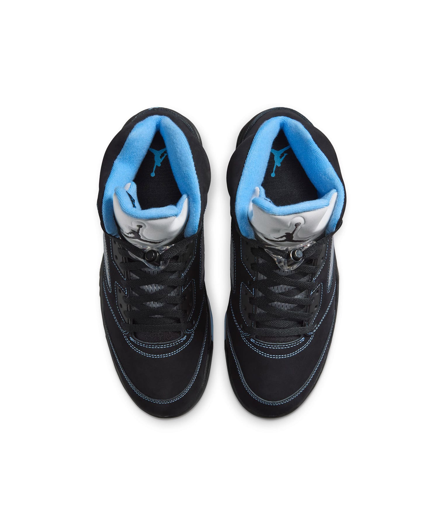 JORDAN BRAND AIR JORDAN 5 BLACK/UNIVERSITY BLUE-WHITEの画像