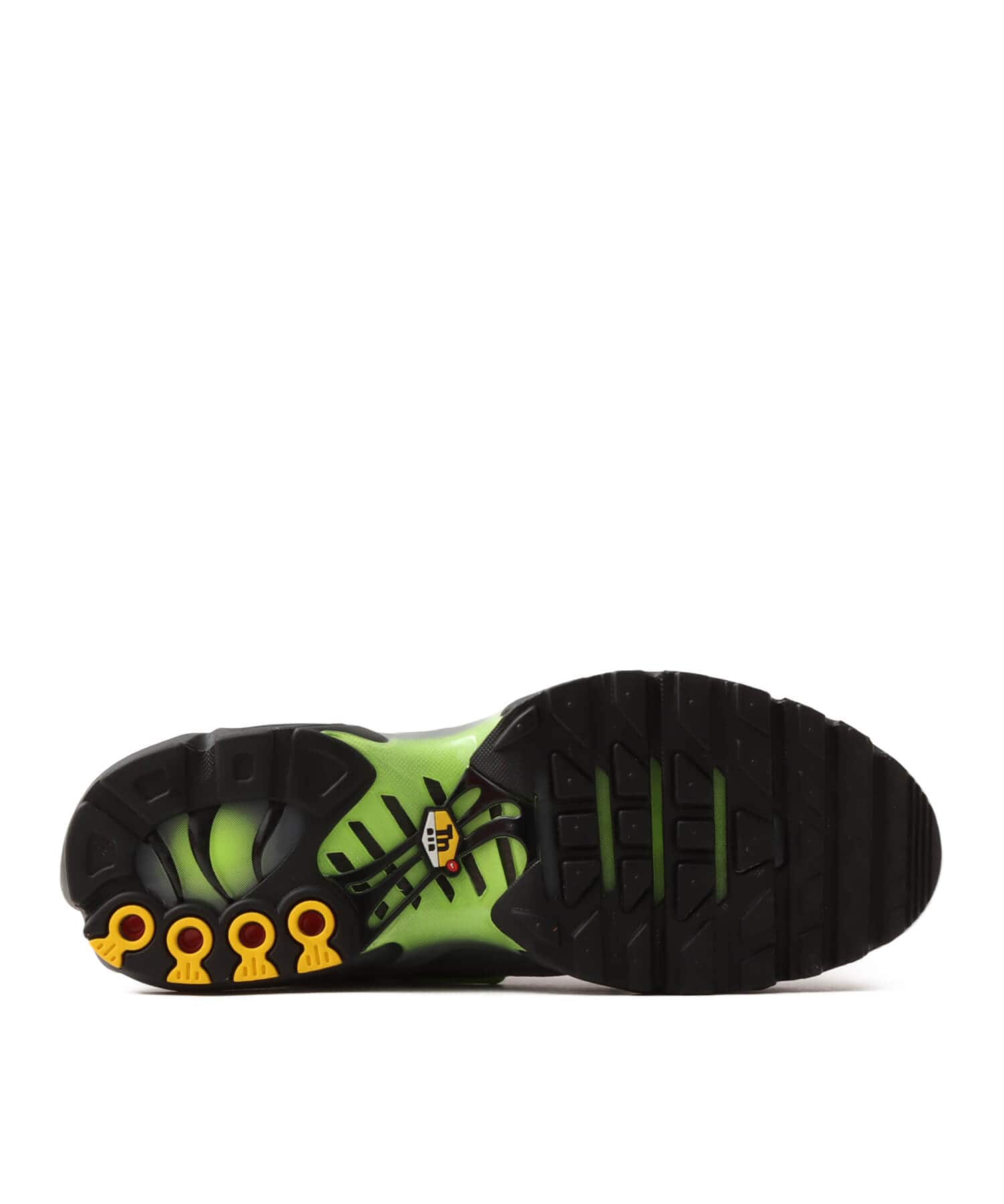 NIKE AIR MAX PLUS SMOKE GREY/VOLT-DK SMOKE GREY-BLACKの画像