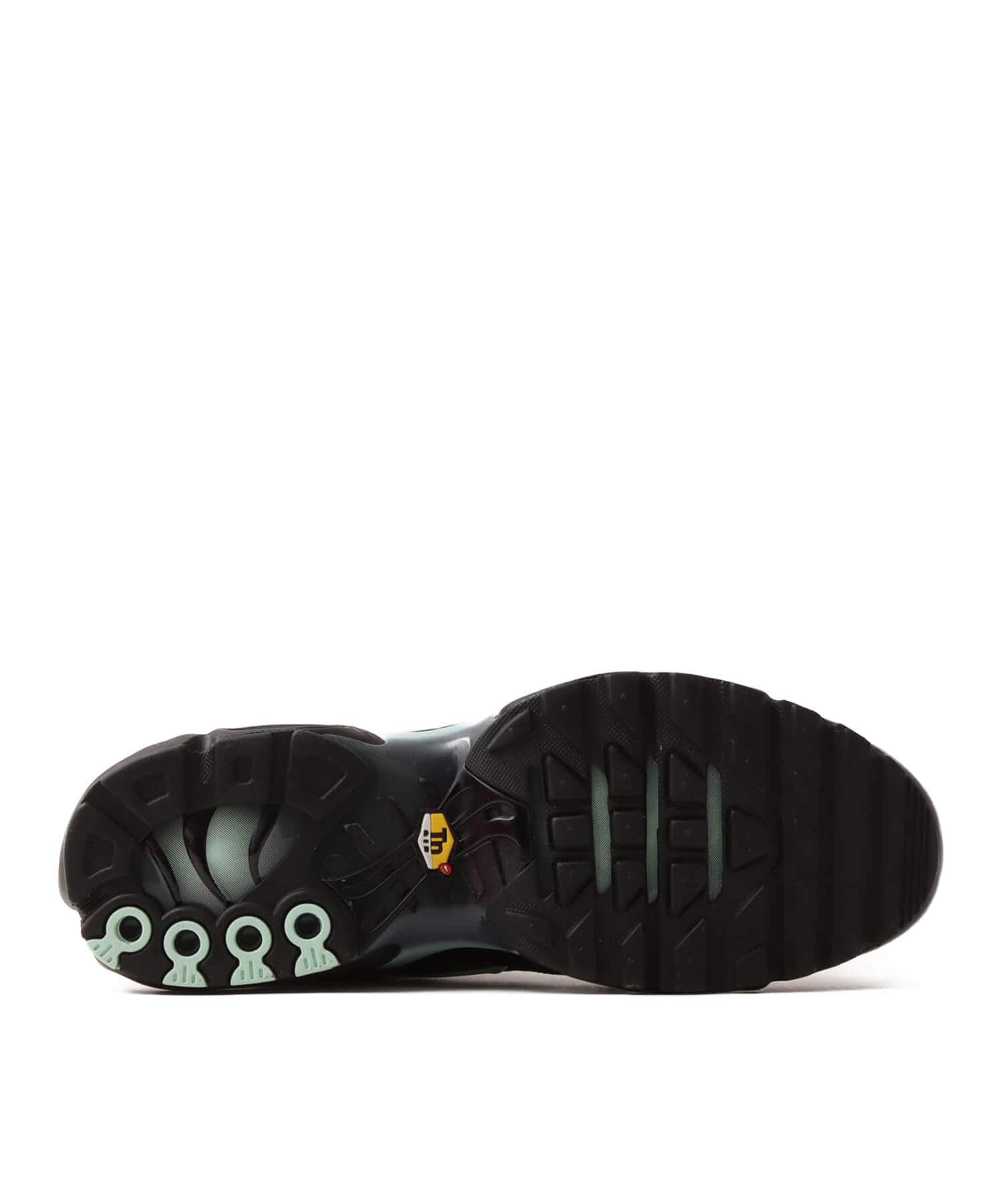 NIKE AIR MAX PLUS BLACK/MINT FOAM-DK SMOKE GREYの画像