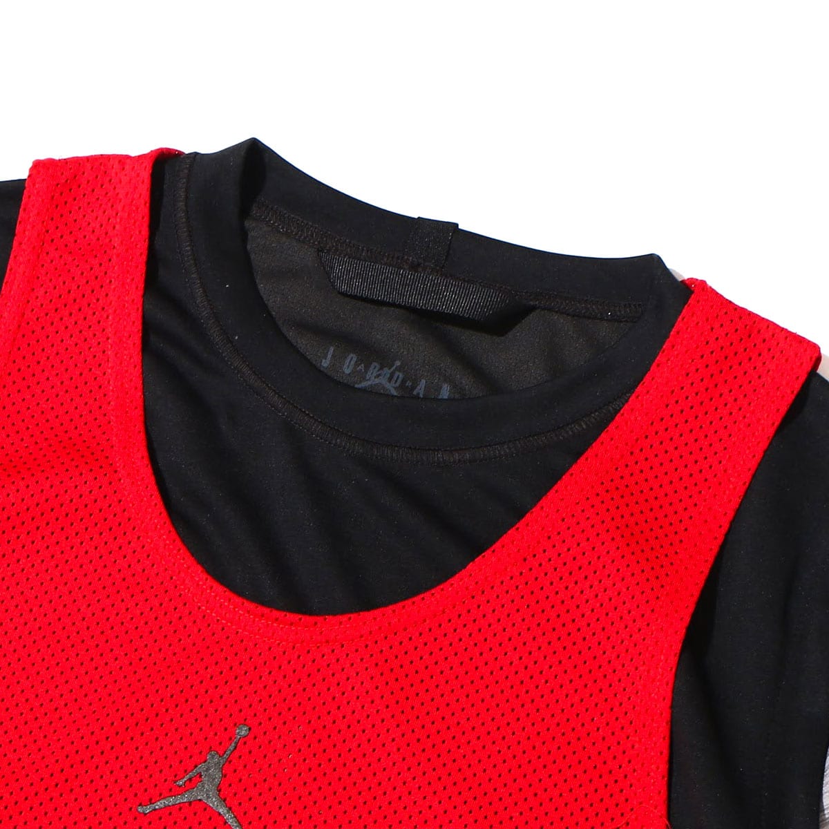 JORDAN BRAND AS M J DF SPRT STMT SS TOP BLACK/CARBON HEATHER
