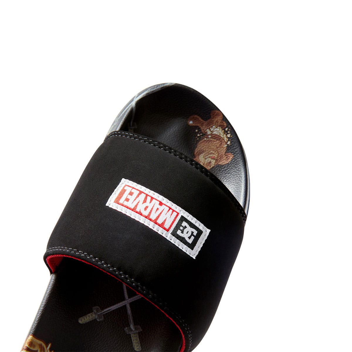 DC SHOES DP DC SLIDE BLACK PRINT 22FW-Iの画像