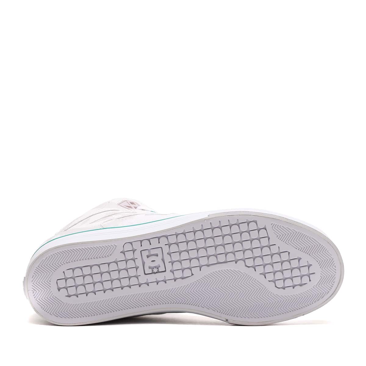 DC SHOES PURE HIGH-TOP WC SE SN WHITE/GREY/GREEN 23SS-Iの画像