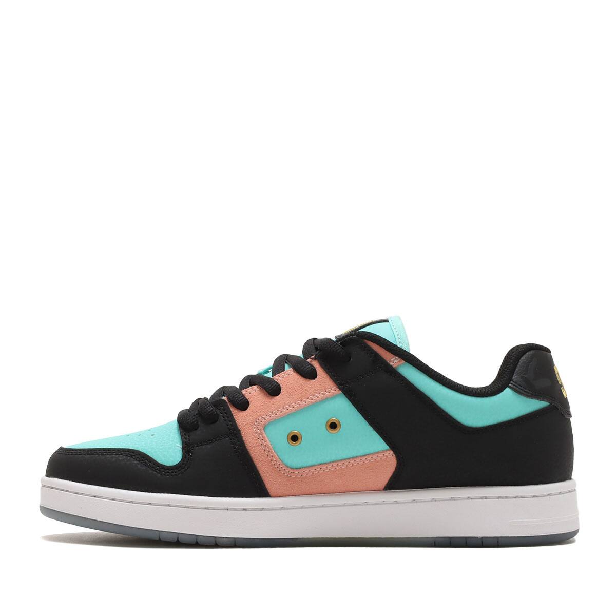 DC SHOES MANTECA 4 ATMOS BLACK/CRAZY PINK/TURQUOISE 2 23SS-I