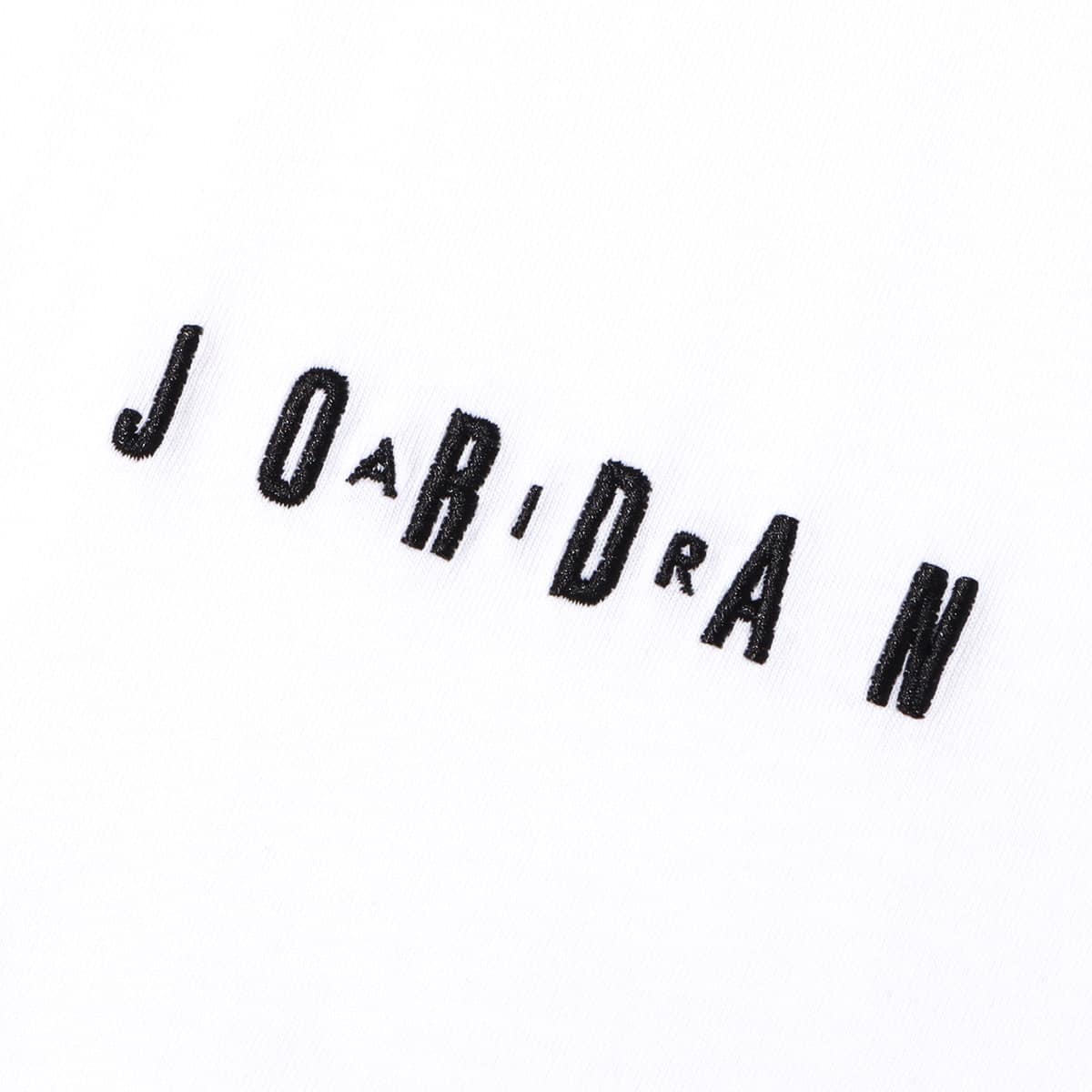 JORDAN BRAND AS M J EMB JORDAN AIR CREW WHITE/BLACK/BLACK 24SU-Iの画像