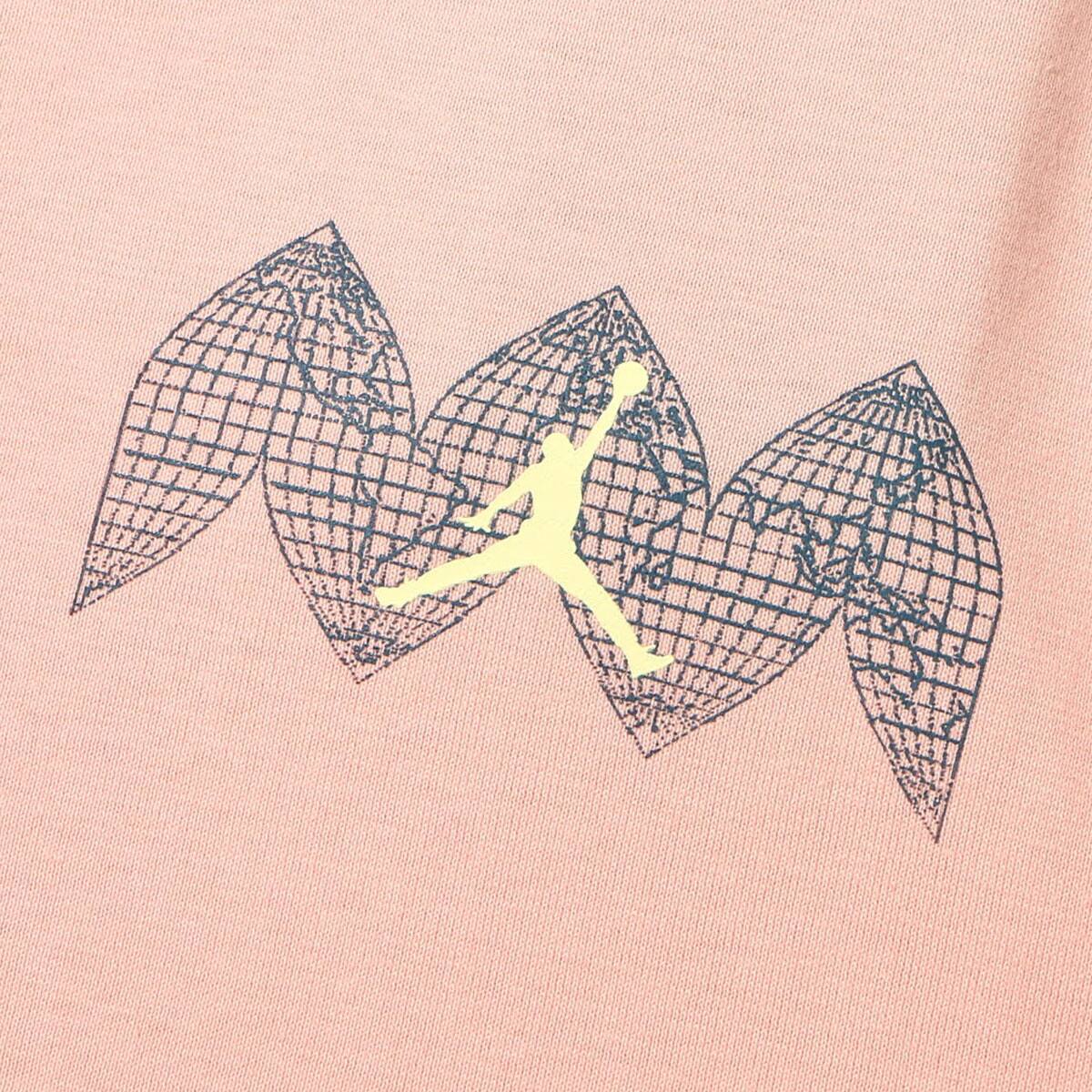 JORDAN BRAND AS W J HERITAGE OVRSZ GFX TEE ARCTIC ORANGE