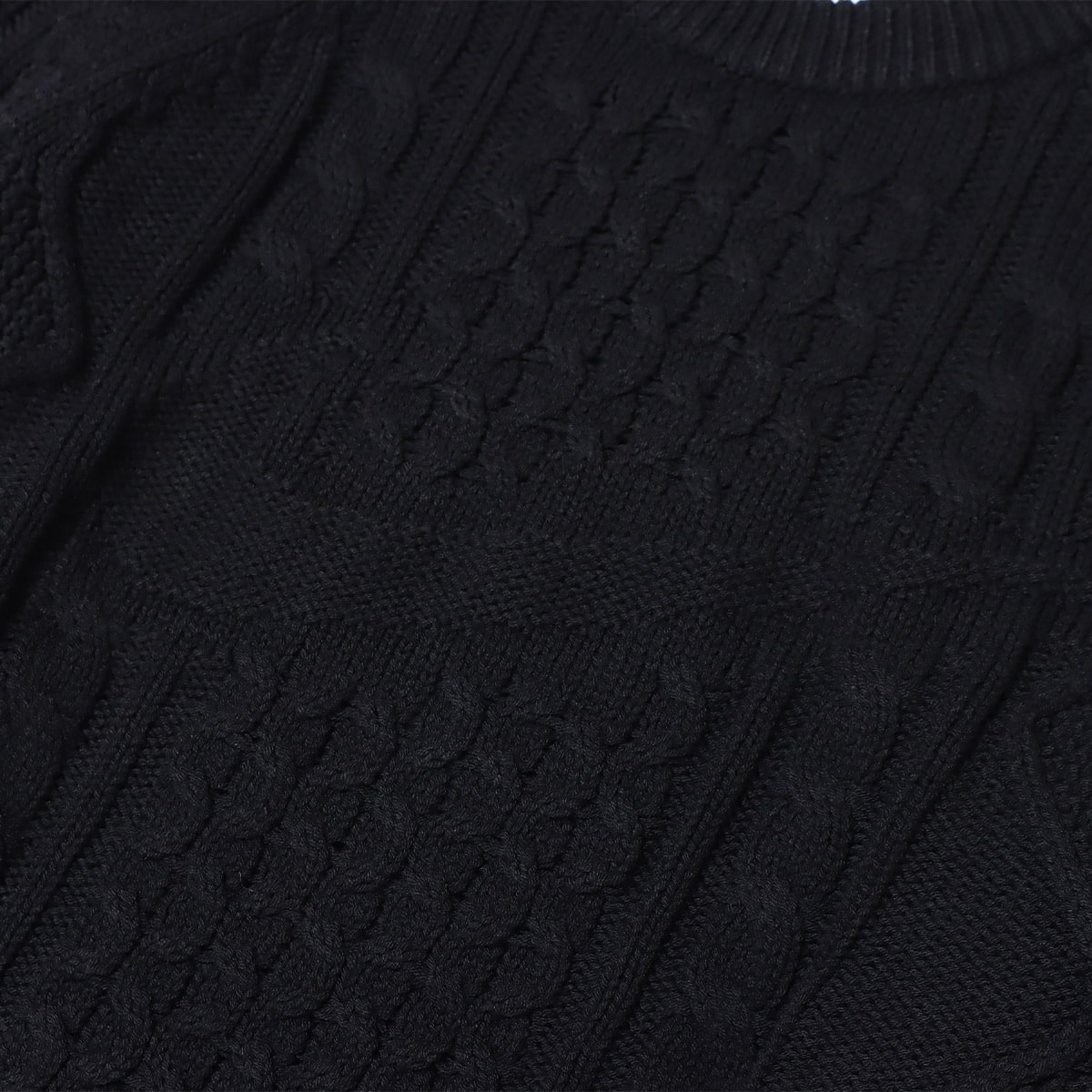 NIKE AS M NL CABLE KNIT SWEATER LS BLACK 22HO-I