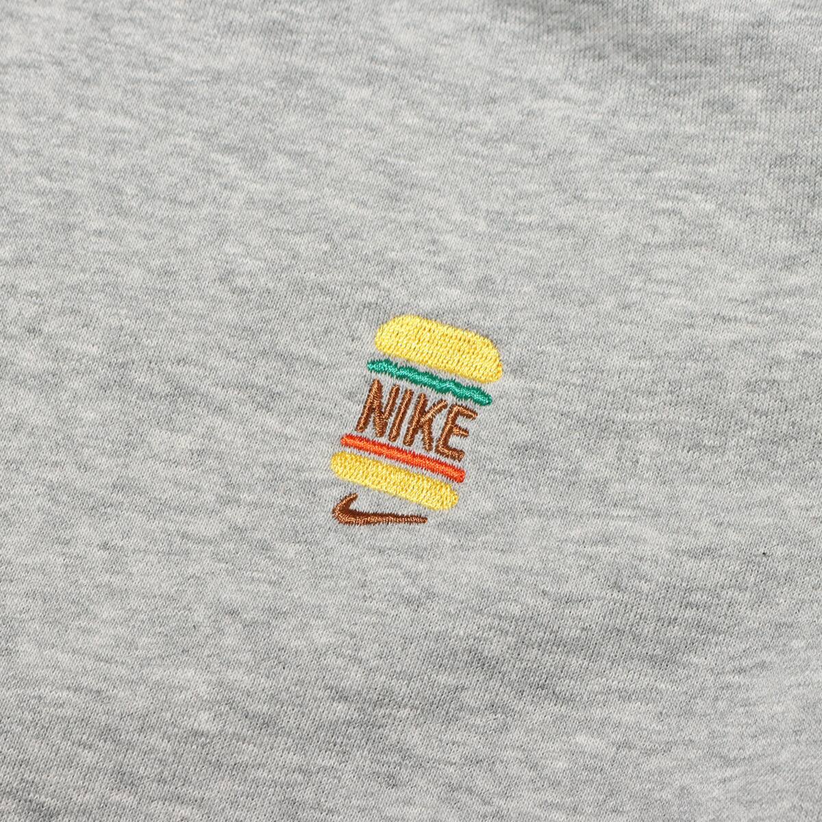 NIKE AS M NSW HOODIE PO FT SLFD DK GREY HEATHER/BLACK 22SP-Iの画像