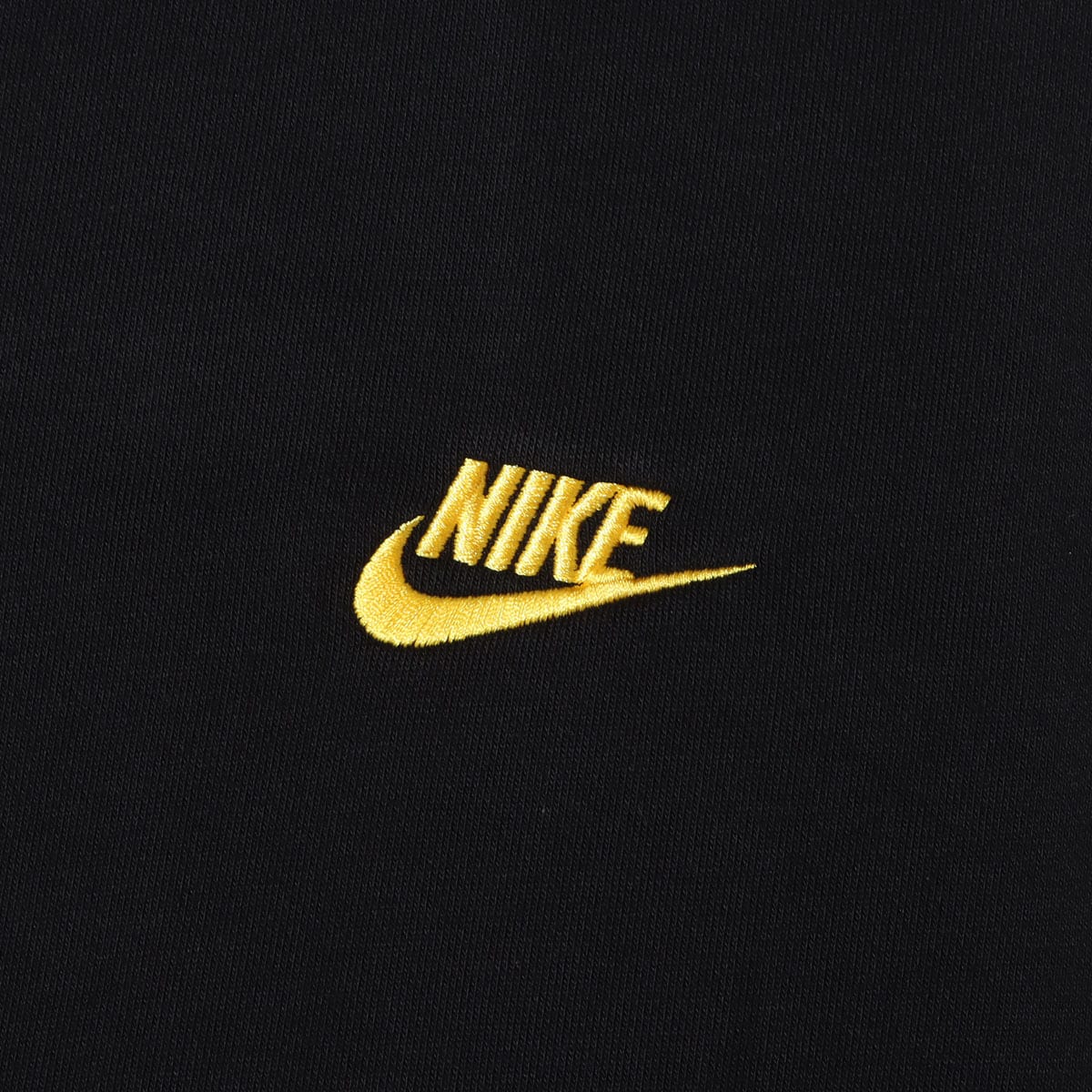 NIKE AS M NSW CRW FT SLFD BLACK/VIVID SULFUR 22SP-Iの画像