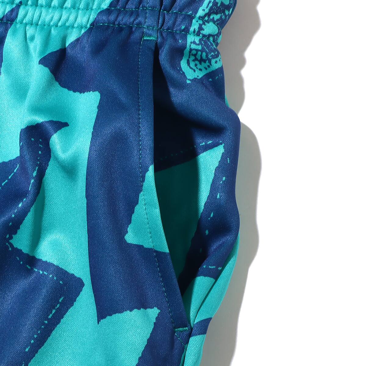 JORDAN BRAND AS M J ESS GFX KNIT SHORT NEW EMERALD/NEW EMERALD/WHITE 22FA-Iの画像