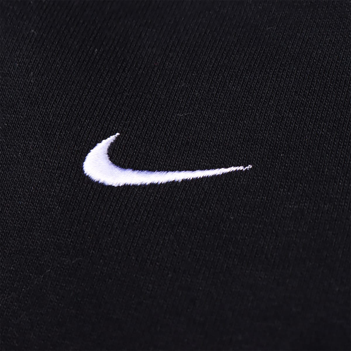 NIKE AS M NK SOLO SWSH HW FZ HOODIE BLACK/WHITEの画像