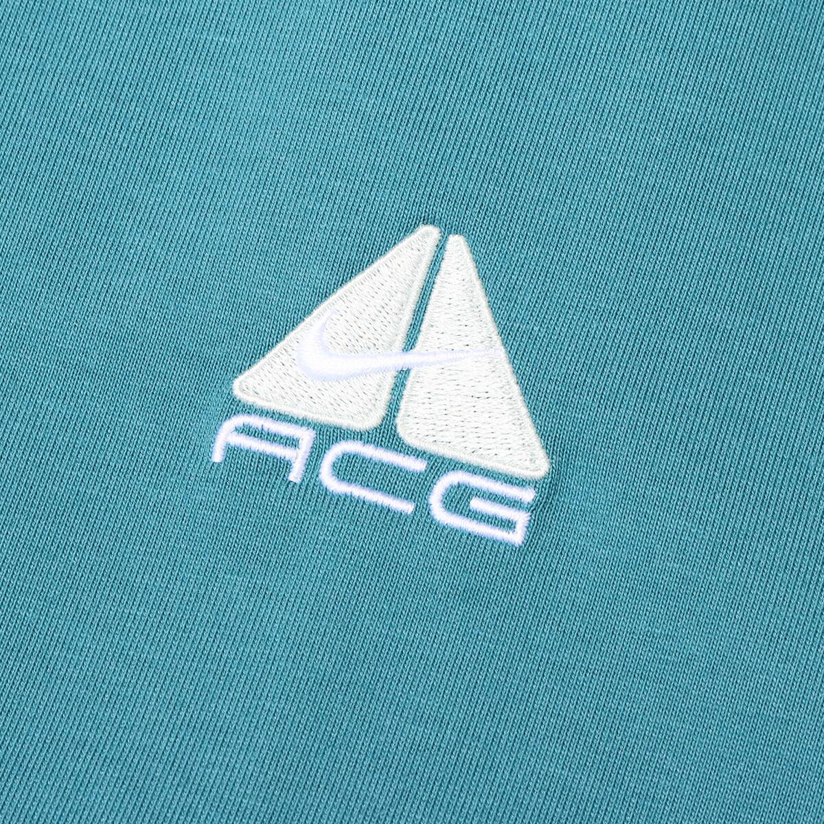 NIKE AS M NRG ACG LS LBR TEE LUNGS MINERAL TEAL/LIGHT SILVER/SUMMIT WHITE 23SP-Iの画像