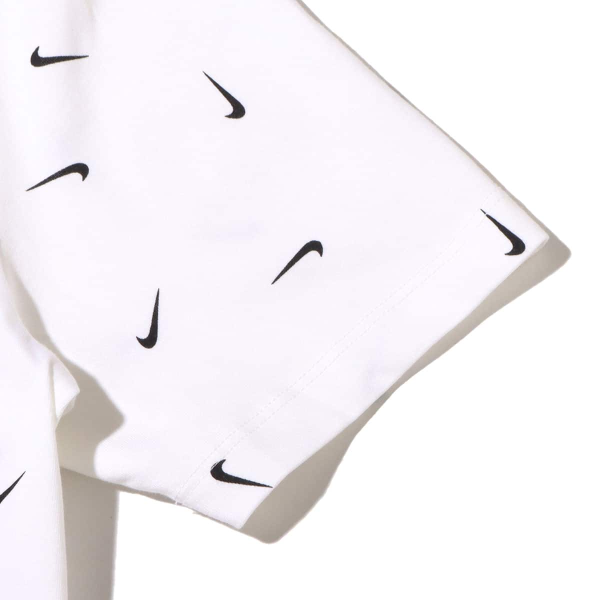 NIKE AS M NSW CLUB TEE AOP WHITE 22FA-Iの画像