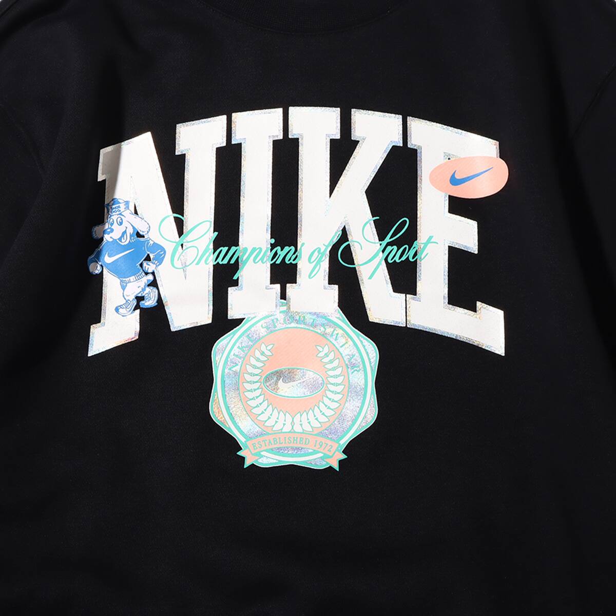 NIKE AS M NSW BB FLC CREW VARSITY BLACK 22FA-Iの画像