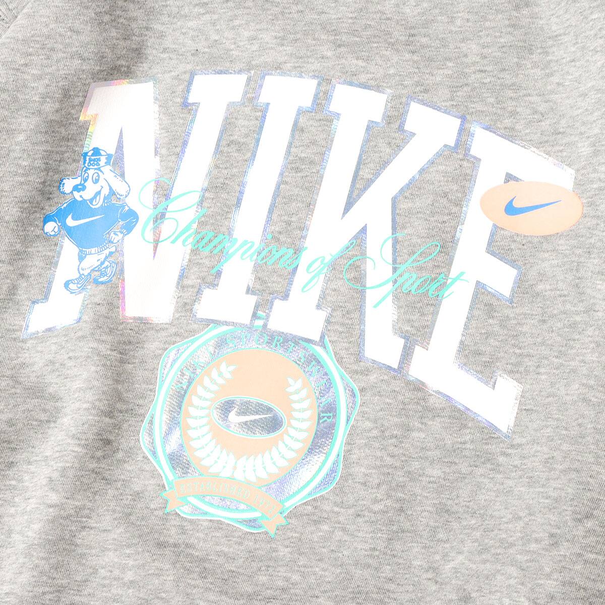 NIKE AS M NSW BB FLC CREW VARSITY DK GREY HEATHER 22FA-I