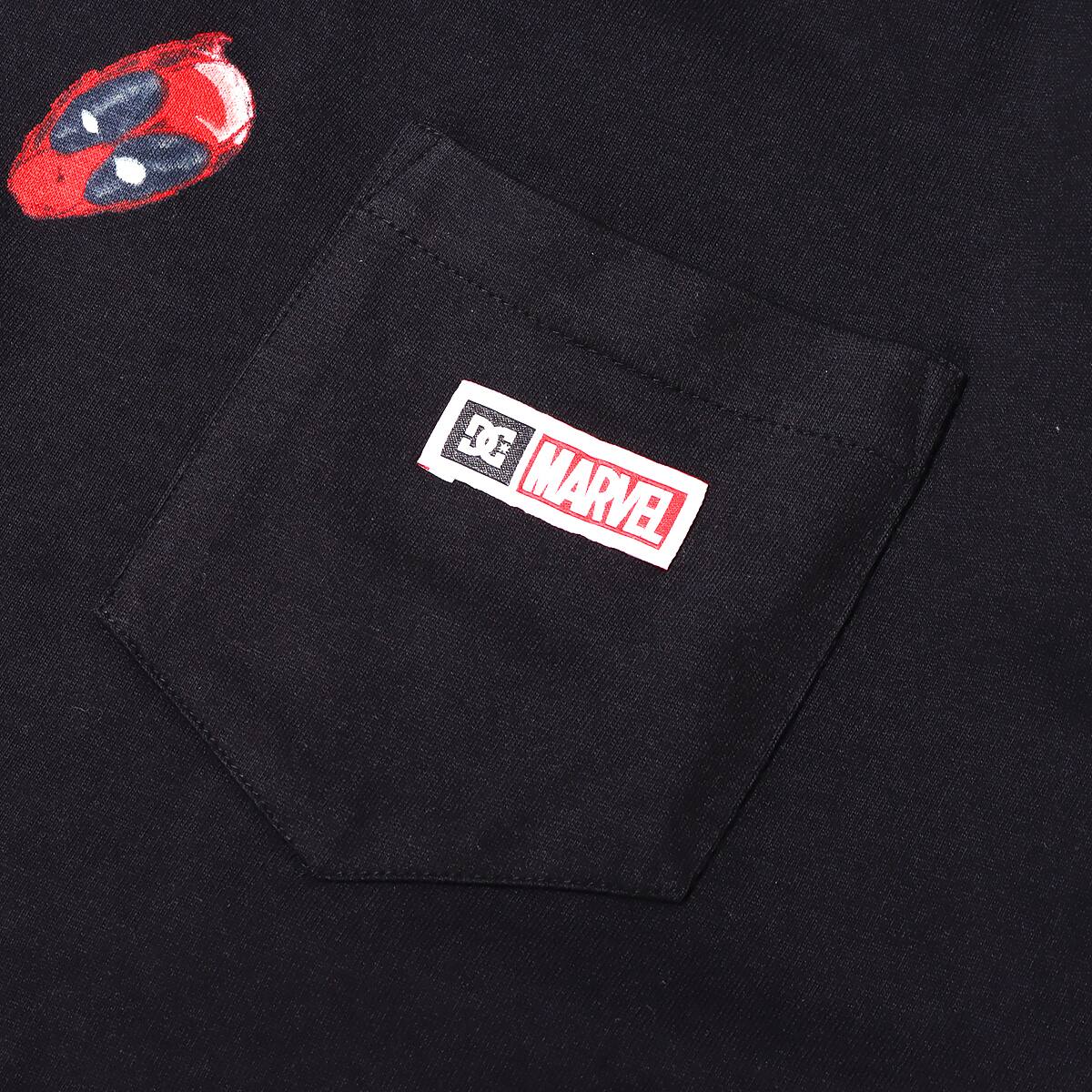 DC SHOES DP ALL OVER POCKET TEE Black 22FW-Iの画像