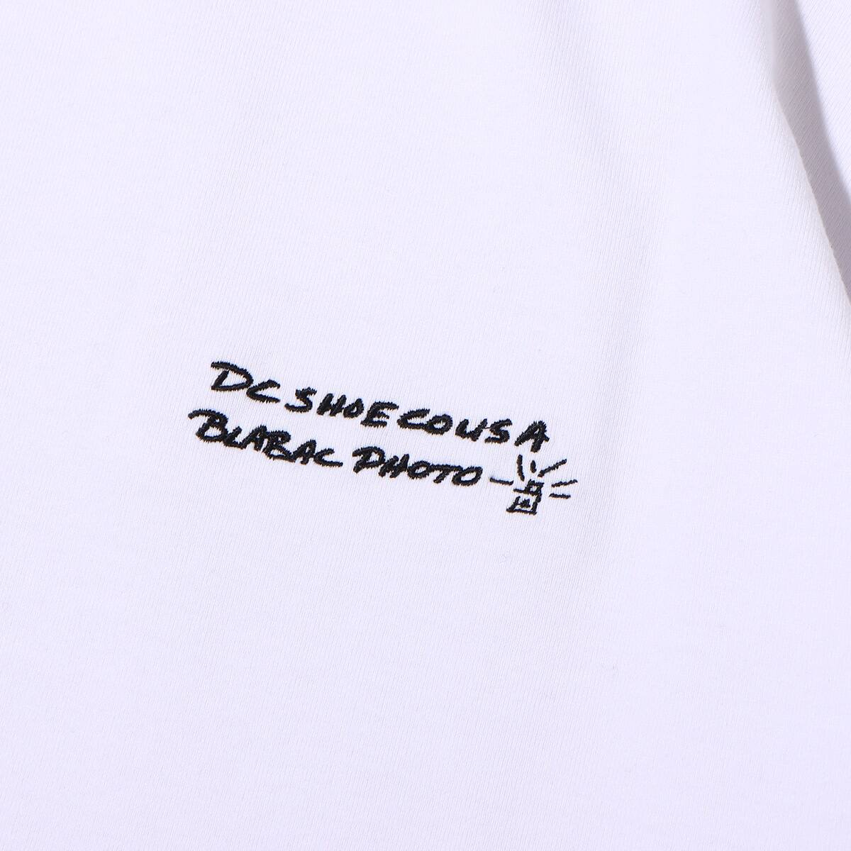 DC SHOES 23 BKL BLABACPHOTO SS JAHMIR PHILLY WHITE 23SS-Iの画像