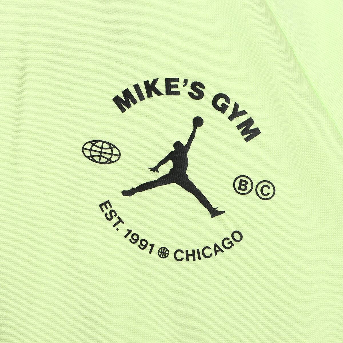 JORDAN BRAND AS M J DF SPRT CSVR BC GFX FLC LT LIQUID LIME/BLACK 22HO-Iの画像