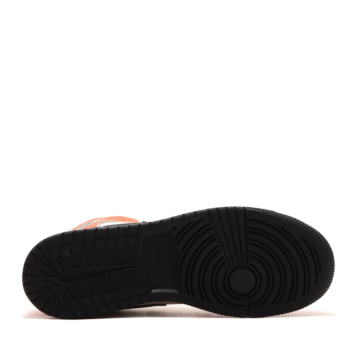 JORDAN BRAND AIR JORDAN 1 MID SE (GS) TEAM ORANGE/BLACK-SAIL-WHITE 23SP-Iの画像
