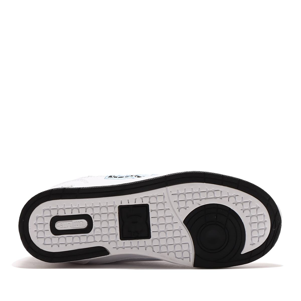 DC SHOES Ws UNIVERSITY MID SE SN WHITE/BLACK PRINT 23SS-Iの画像