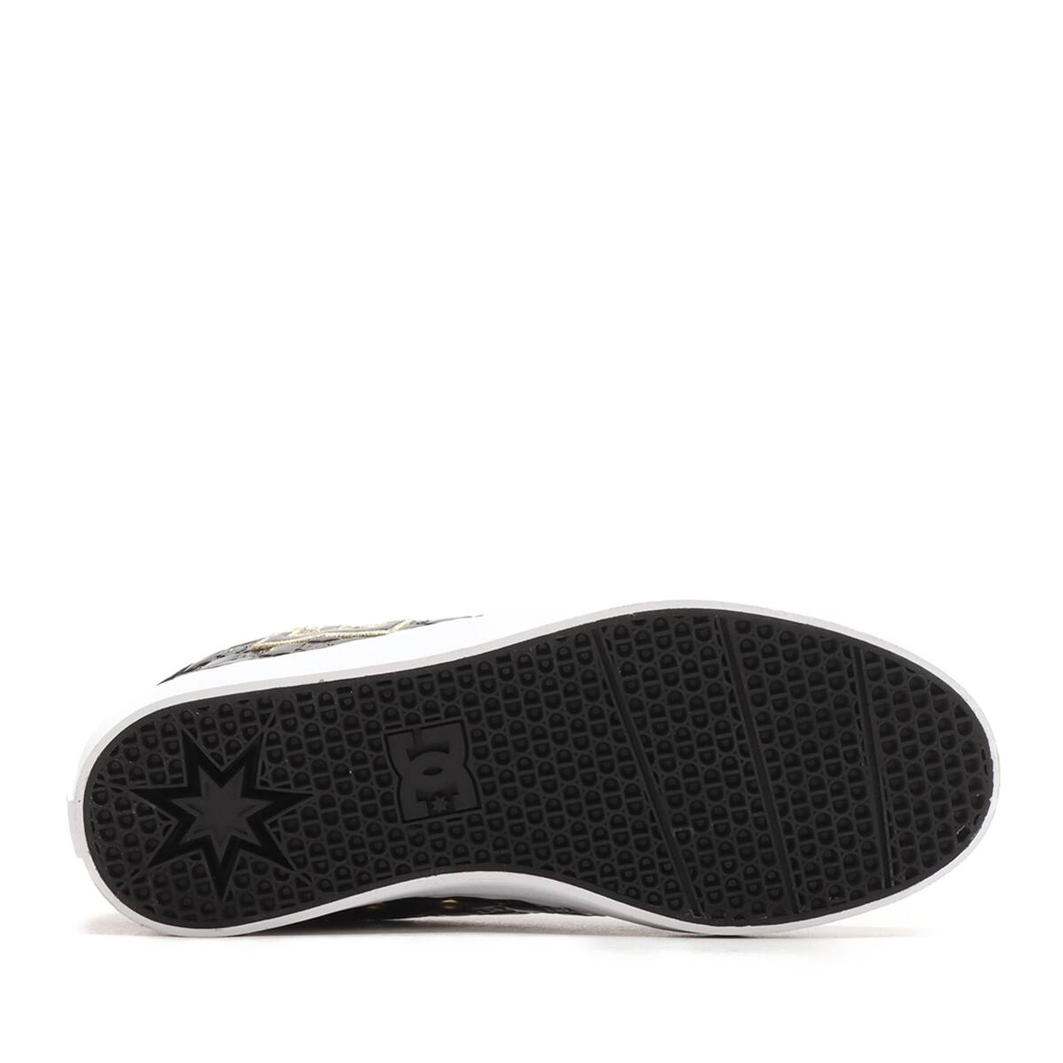 DC SHOES Ws CHELSEA PLUS SE SN BLACK/GOLD 23FW-Iの画像