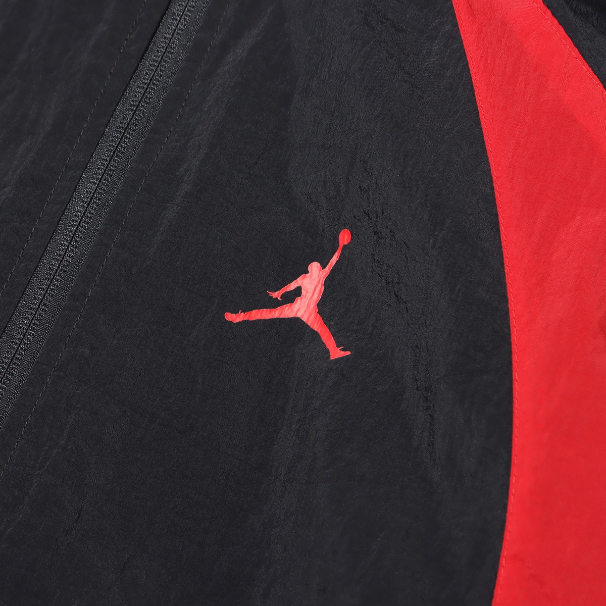 JORDAN BRAND AS M J SPRT JAM WARM UP JACKET BLACK/GYM RED/GYM RED