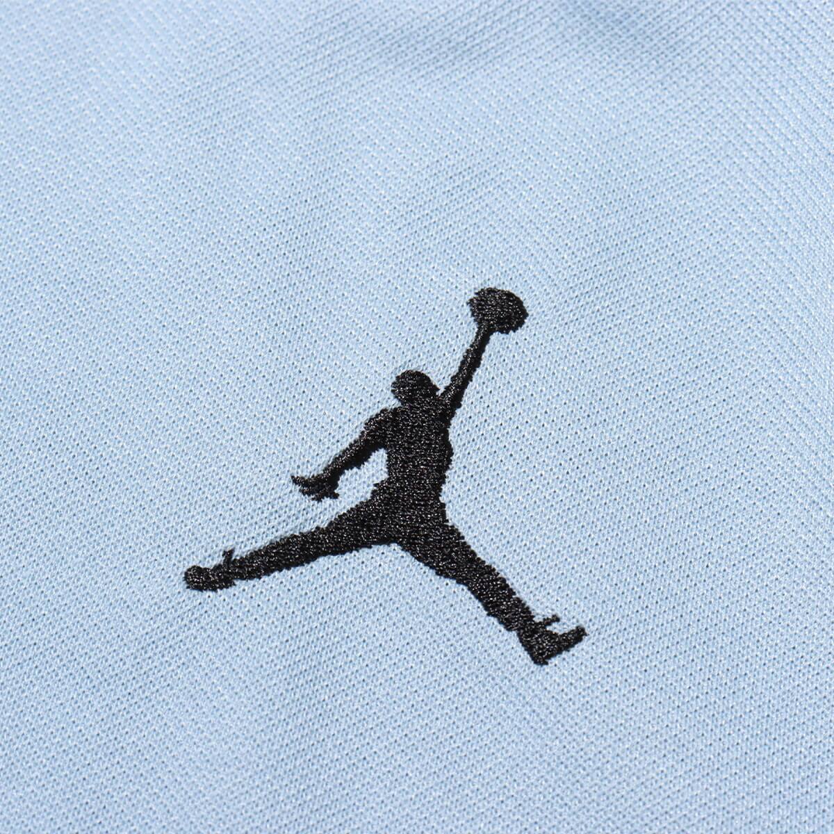 JORDAN BRAND AS M J DF SPRT GLF POLO BLUE GREY/BLACKの画像