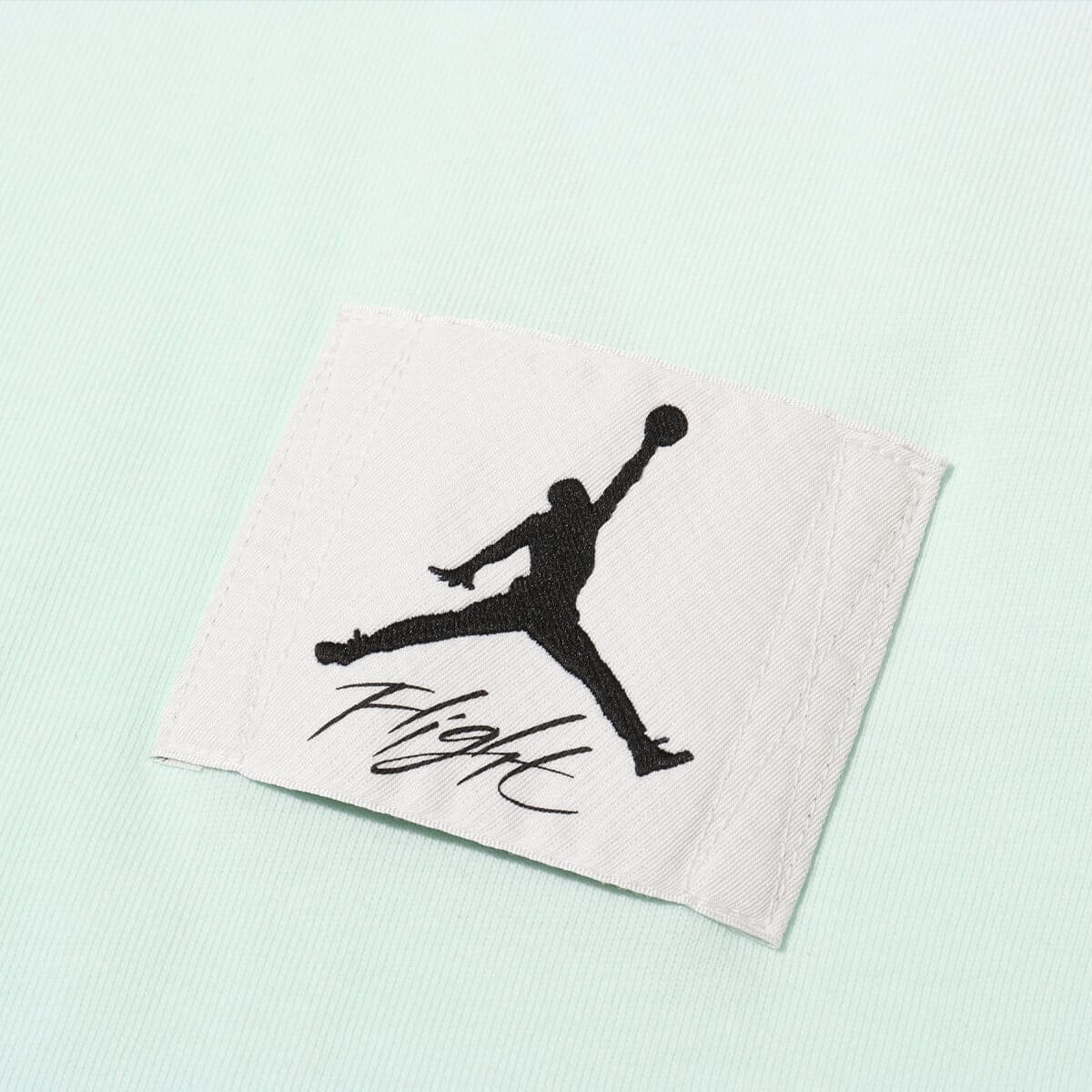 JORDAN BRAND AS M J FLT ESS WSH OVSZ SS CRW BARELY GREENの画像
