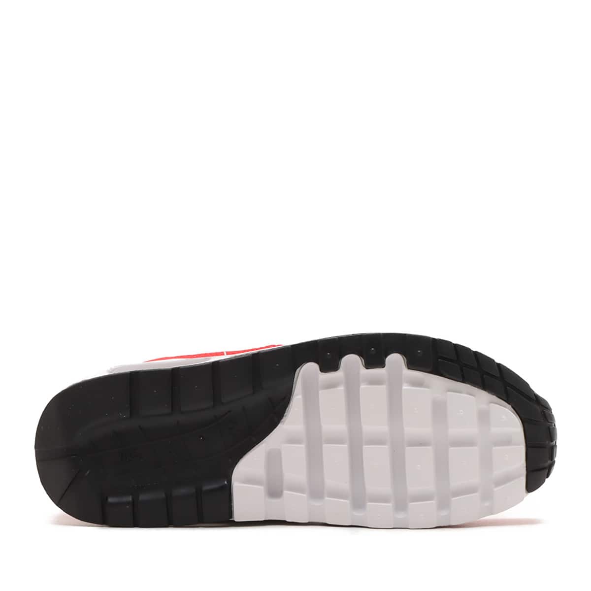 NIKE AIR MAX 1 (GS) NEUTRAL GREY/UNIVERSITY RED-WHITE-BLACKの画像