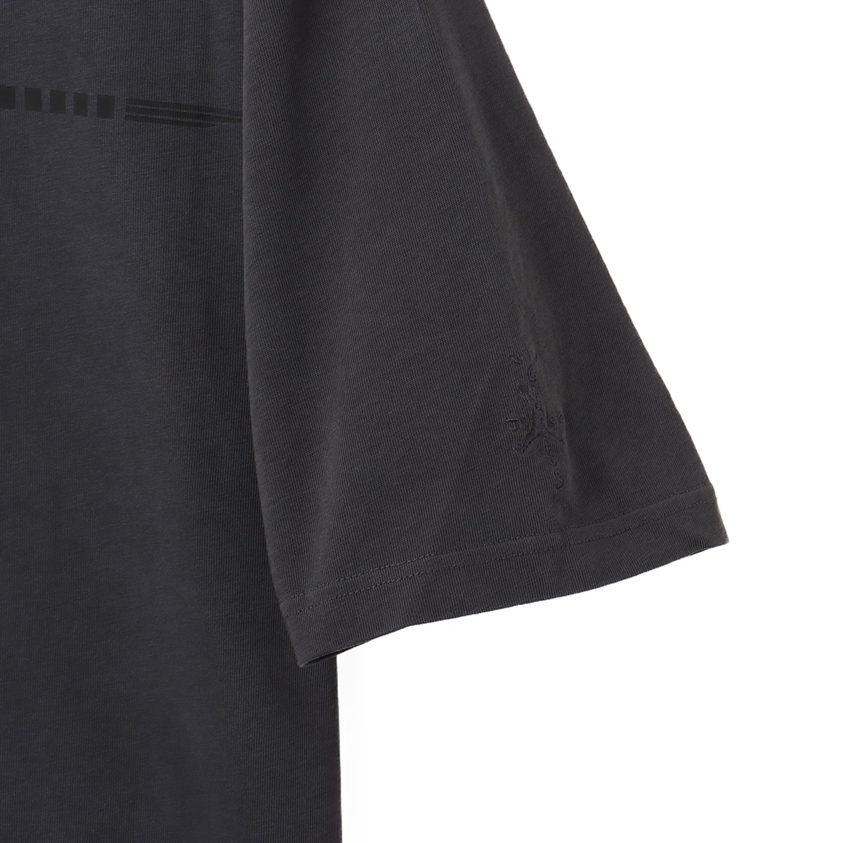 JORDAN BRAND x Travis Scott M LOGO TEE DK SMOKE GREYの画像
