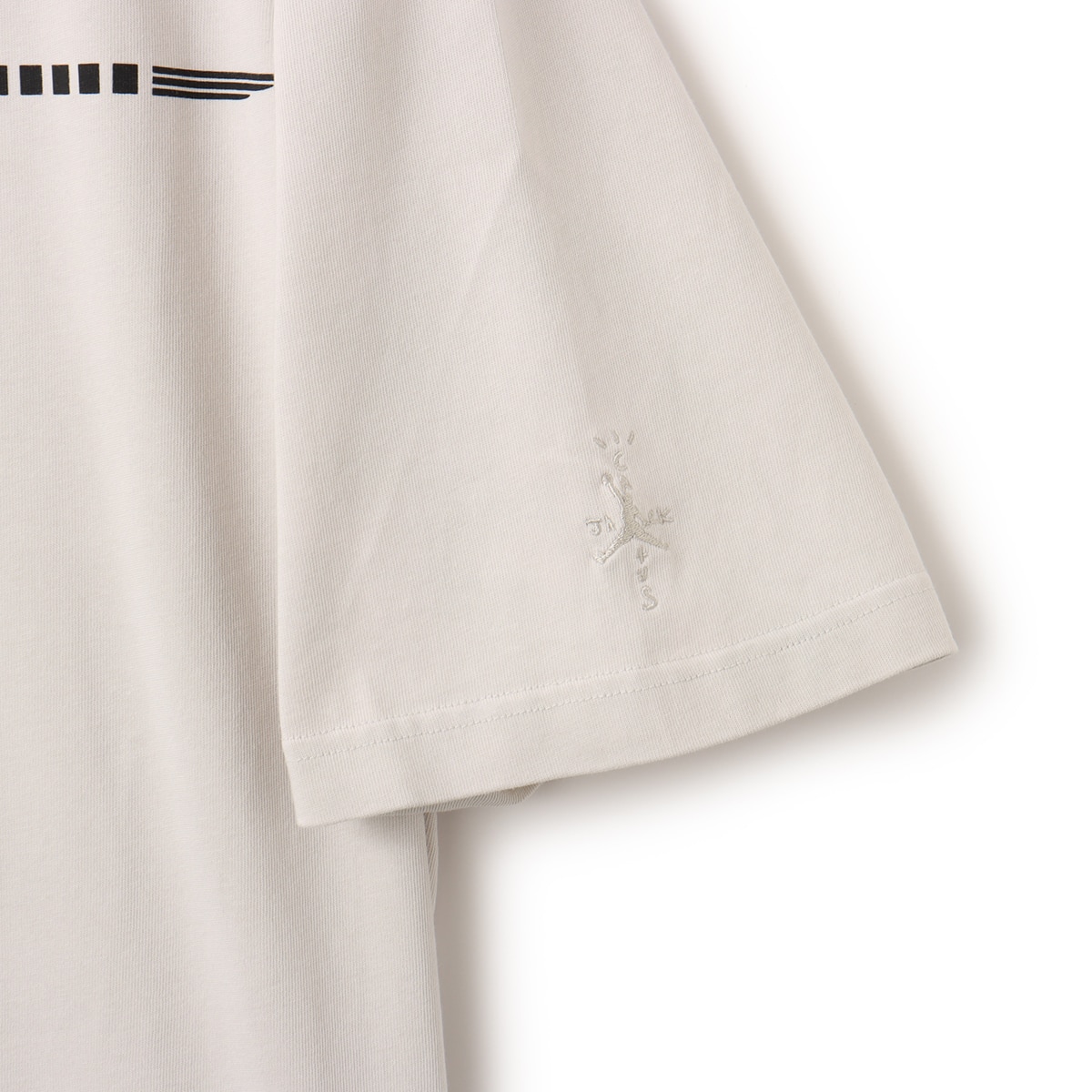 JORDAN BRAND x Travis Scott M LOGO TEE LIGHT BONEの画像