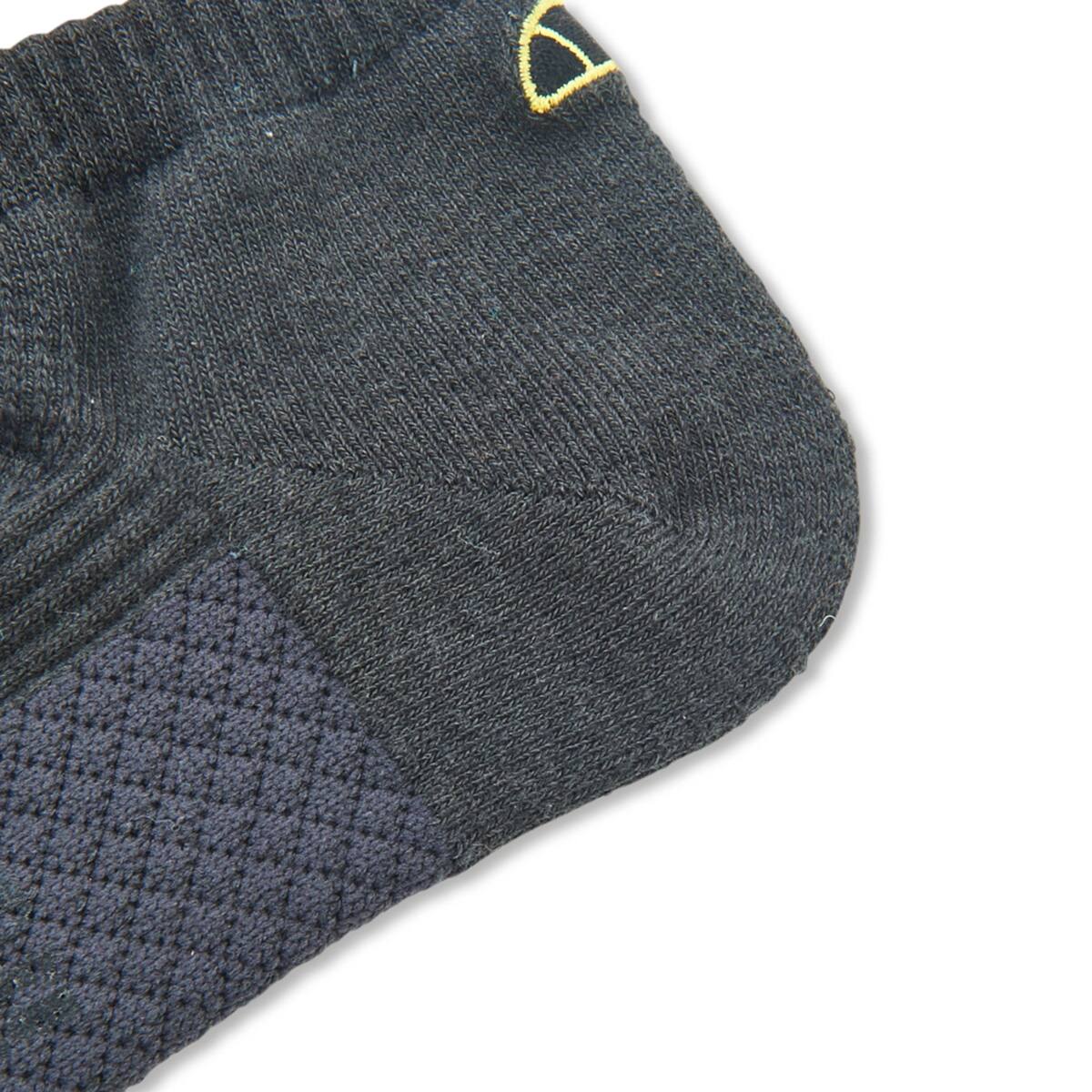 ellesse 90アンクルソックス Cグレー 21FW-Iの画像