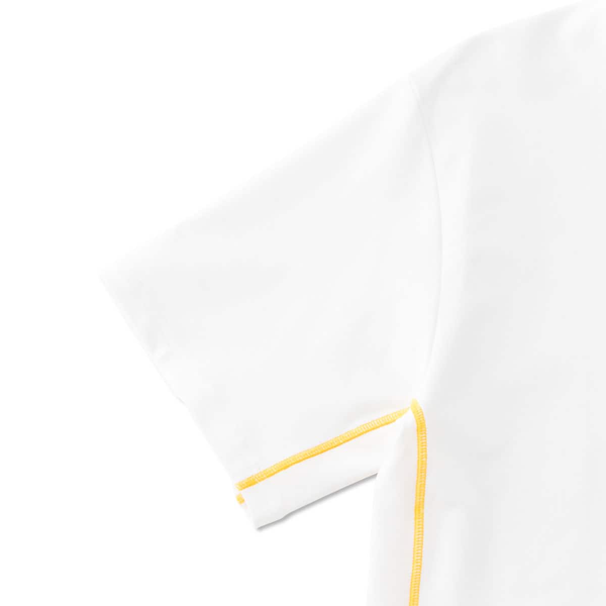 ellesse SSスクエアライン ティー ホワイト 21SS-Iの画像