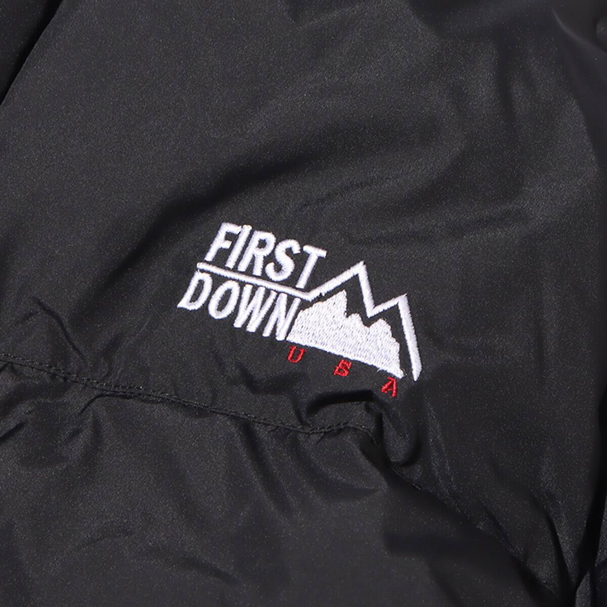 FIRST DOWN HANTEN DOWN JACKET BLACK 21FA-I