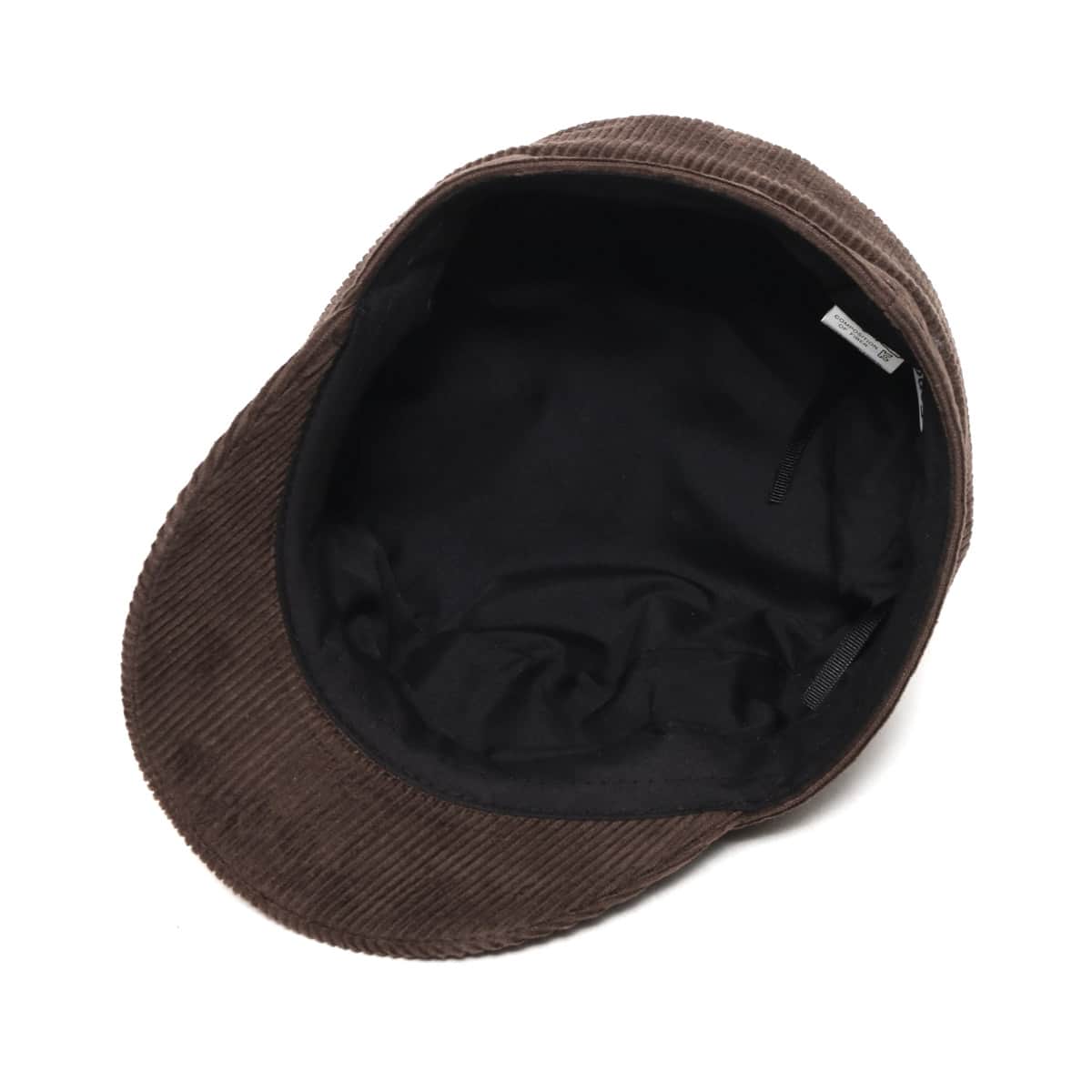 Fone コーデュロイワークキャップBROWN 18SP-Iの画像